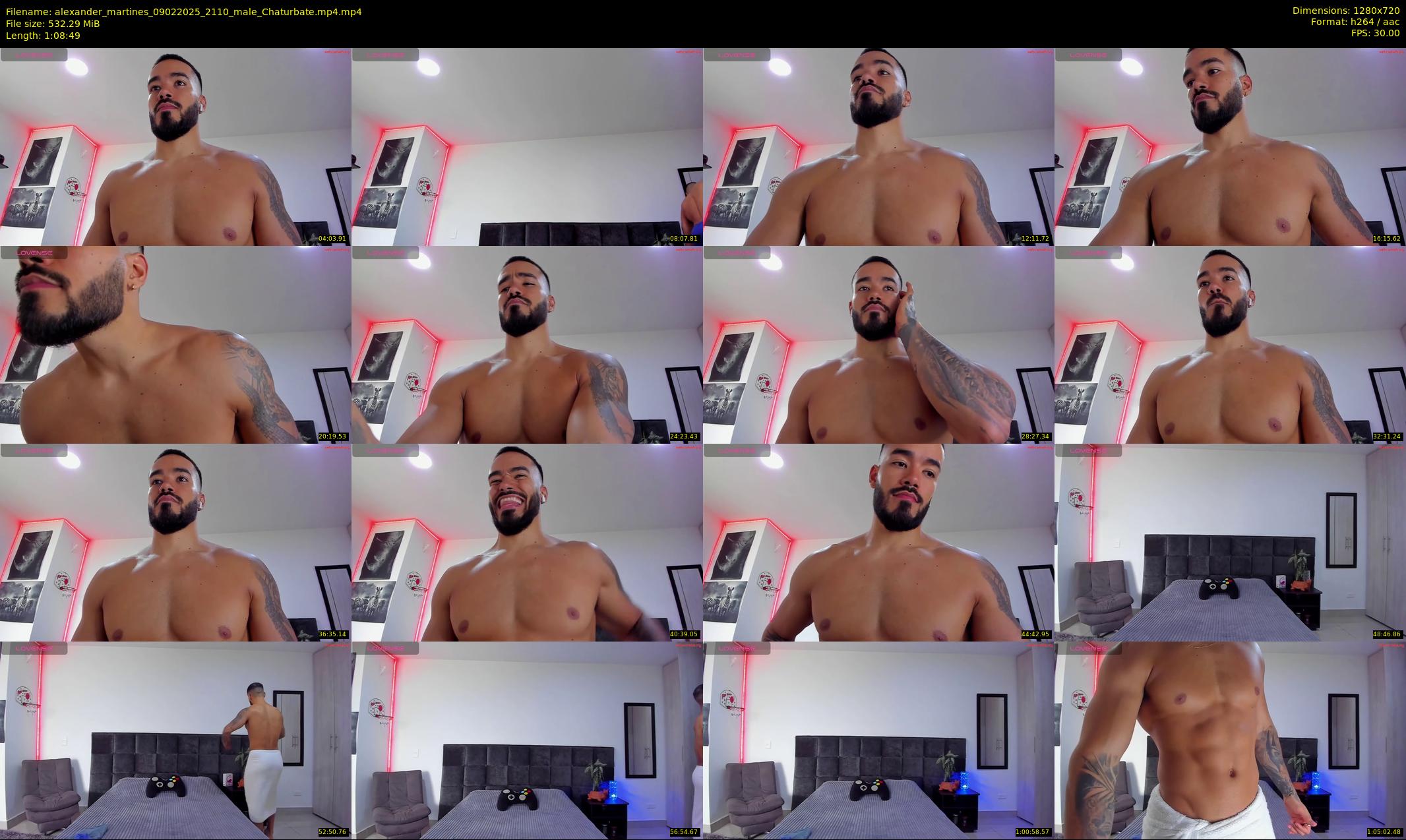 alexander_martines — 69 minute Chaturbate male cam show recording, 720p, Feb 9, 2025