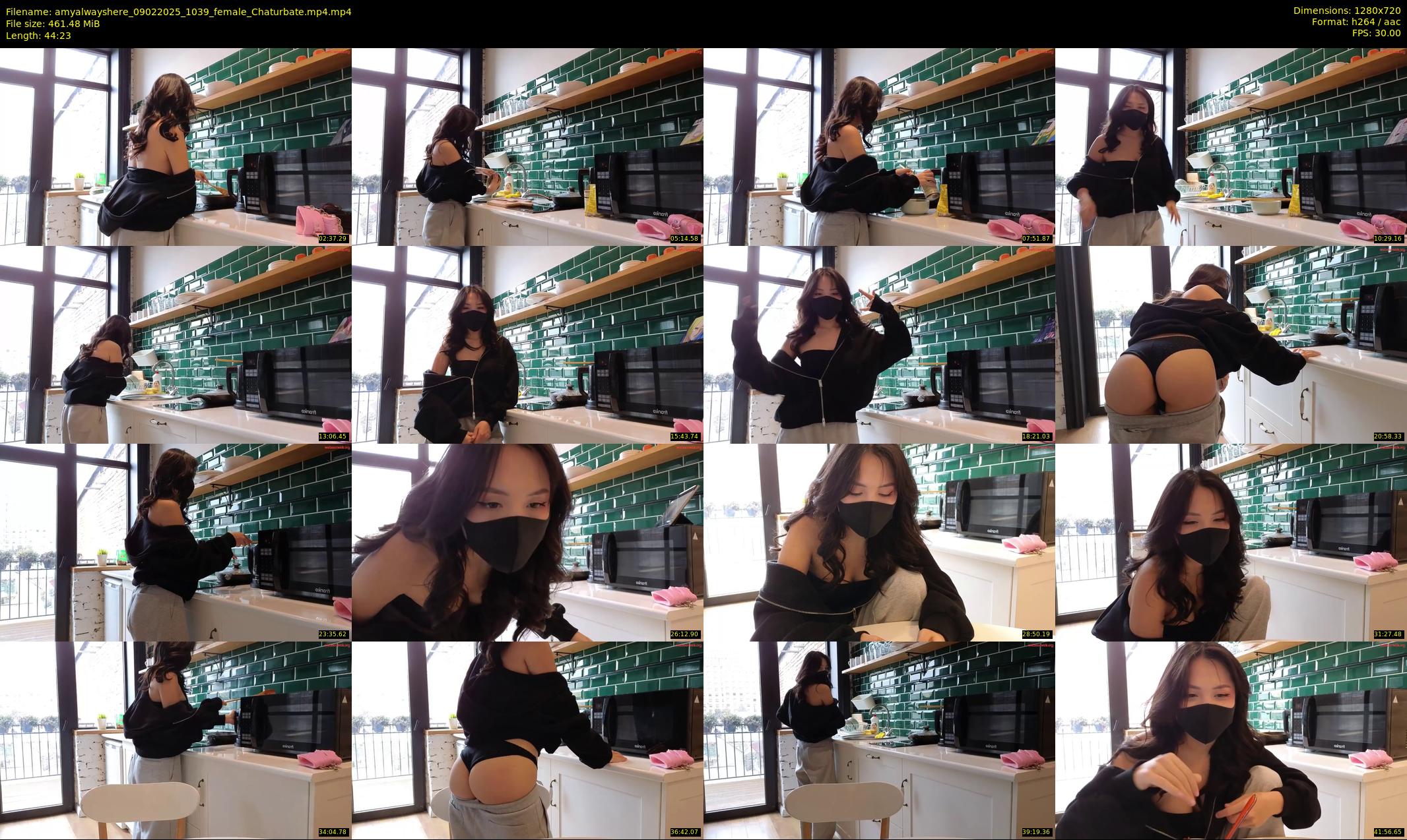 amyalwayshere — 45 minute Chaturbate female cam show recording, 720p, Feb 9, 2025