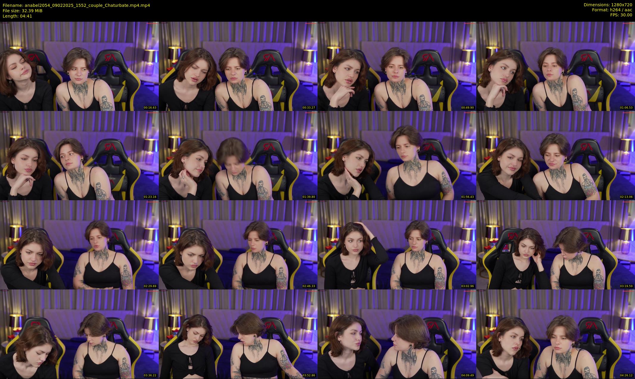 anabel2054 — 5 minute Chaturbate female cam show recording, 720p, Feb 9, 2025