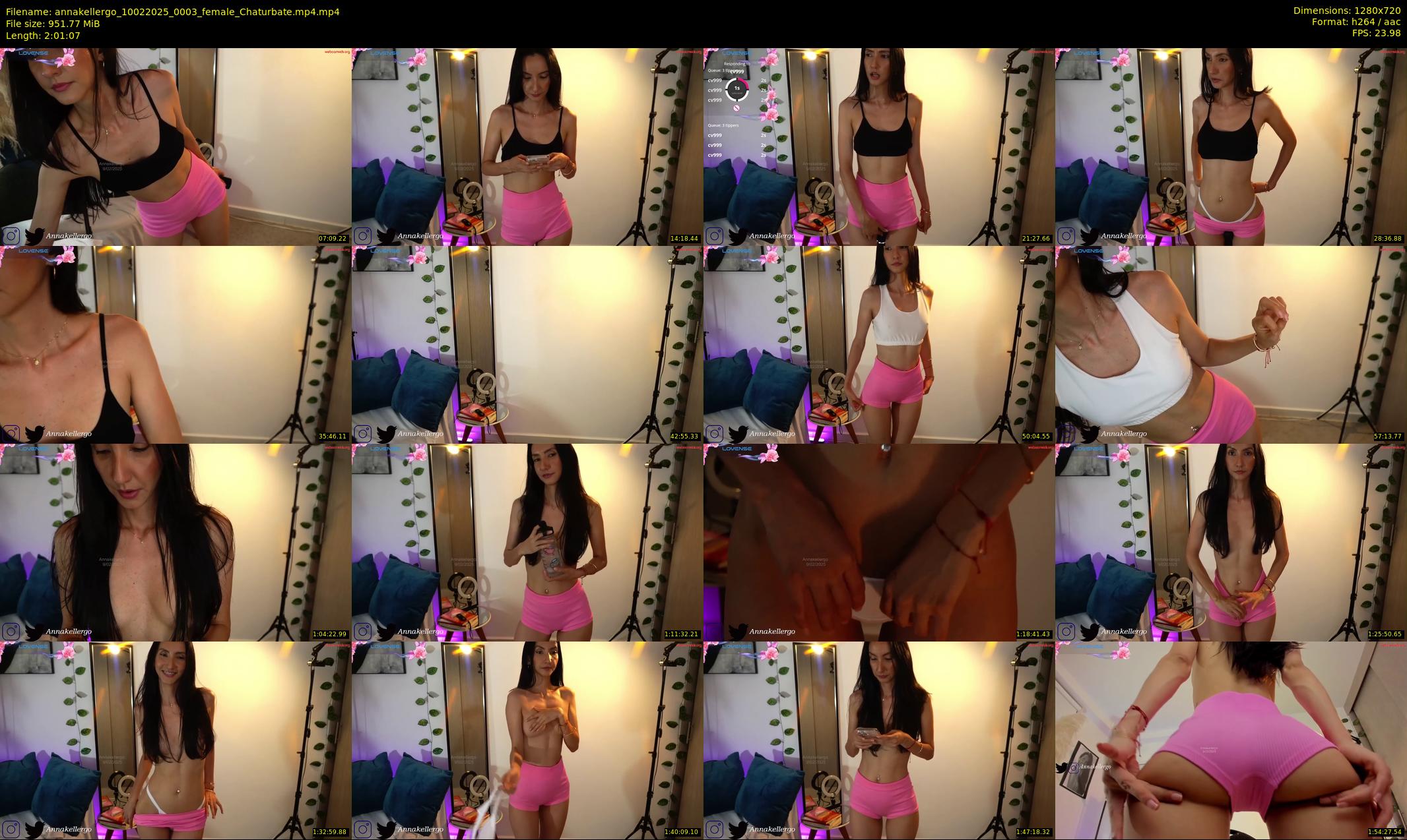 annakellergo — 122 minute Chaturbate female cam show recording, 720p, Feb 10, 2025