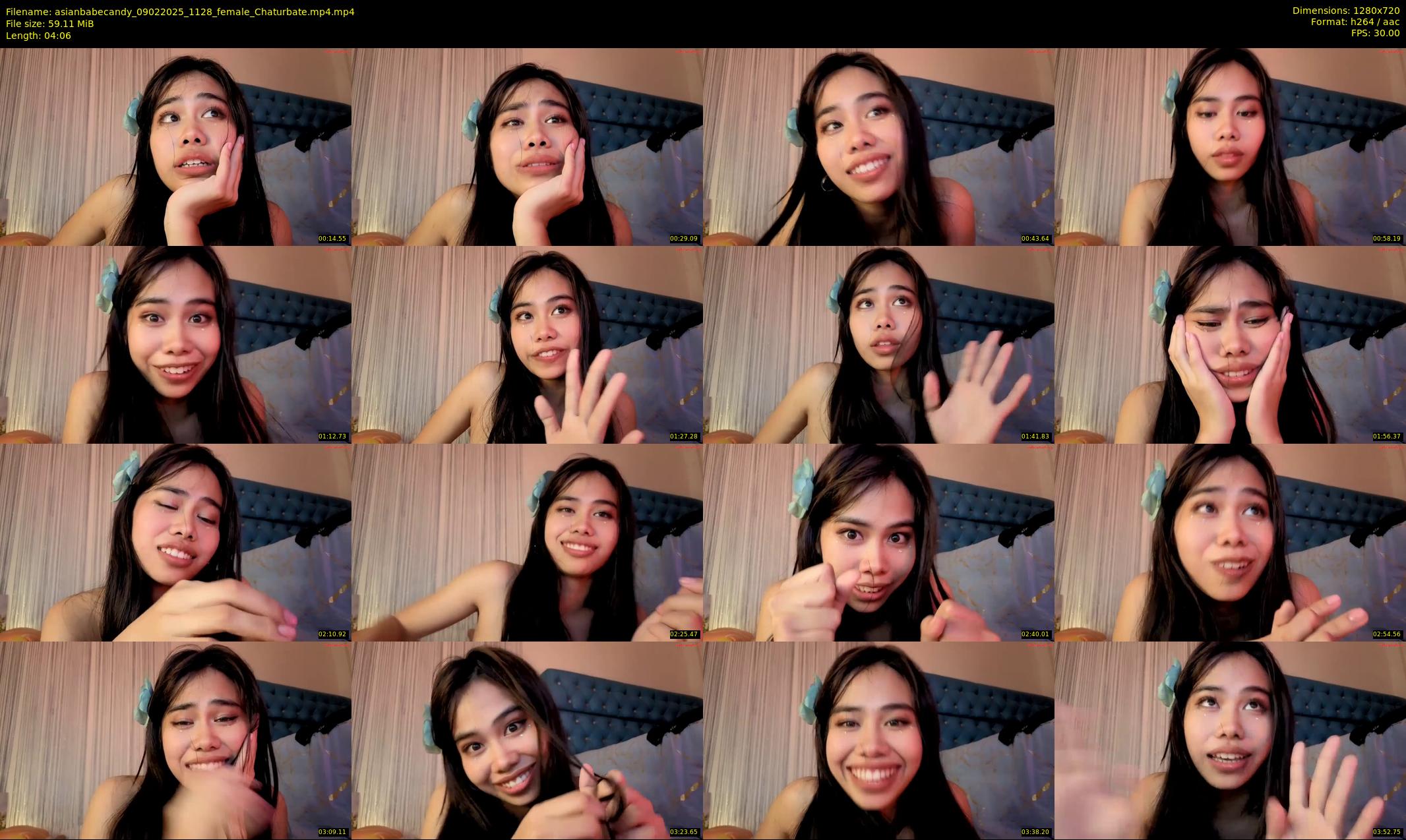 asianbabecandy — 5 minute Chaturbate female cam show recording, 720p, Feb 9, 2025
