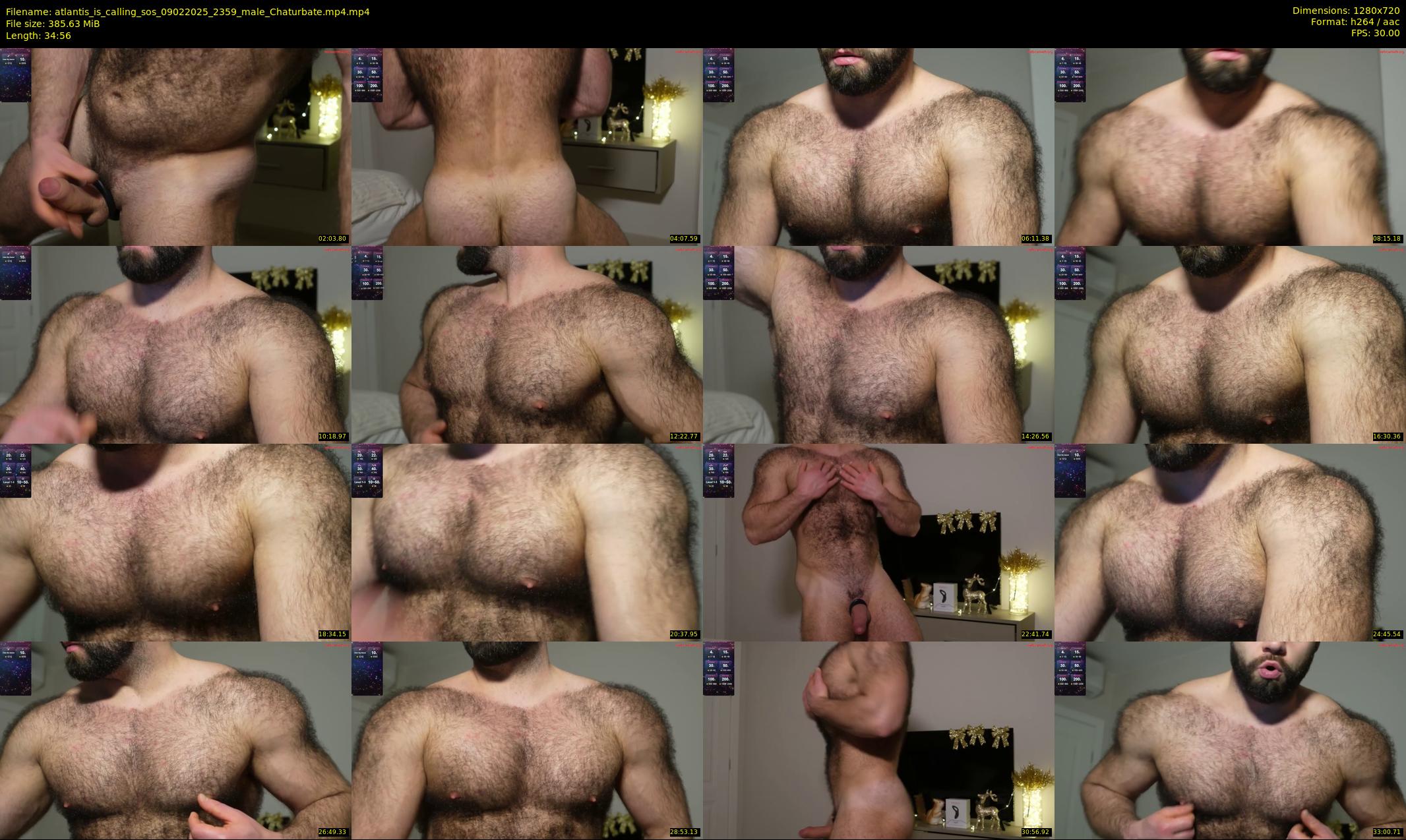 atlantis_is_calling_sos — 35 minute Chaturbate male cam show recording, 720p, Feb 9, 2025
