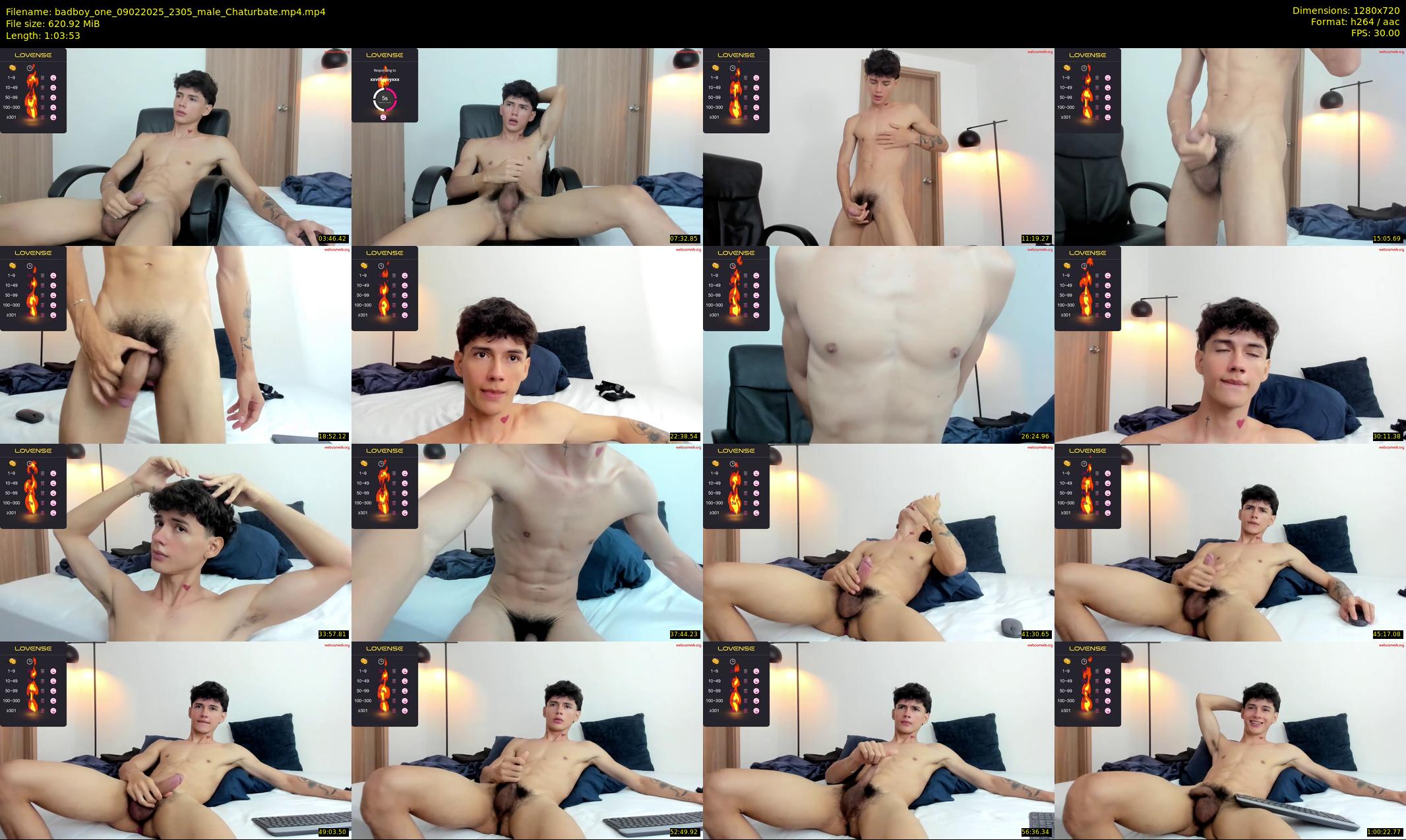 badboy_one — 64 minute Chaturbate male cam show recording, 720p, Feb 9, 2025