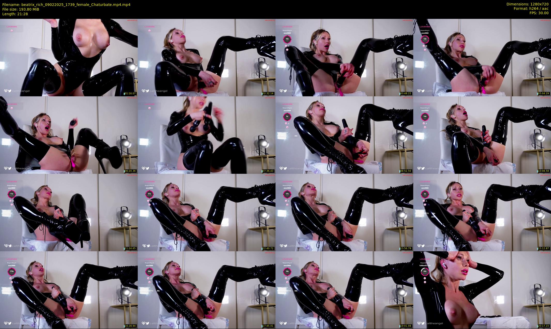beatrix_rich — 22 minute Chaturbate female cam show recording, 720p, Feb 9, 2025