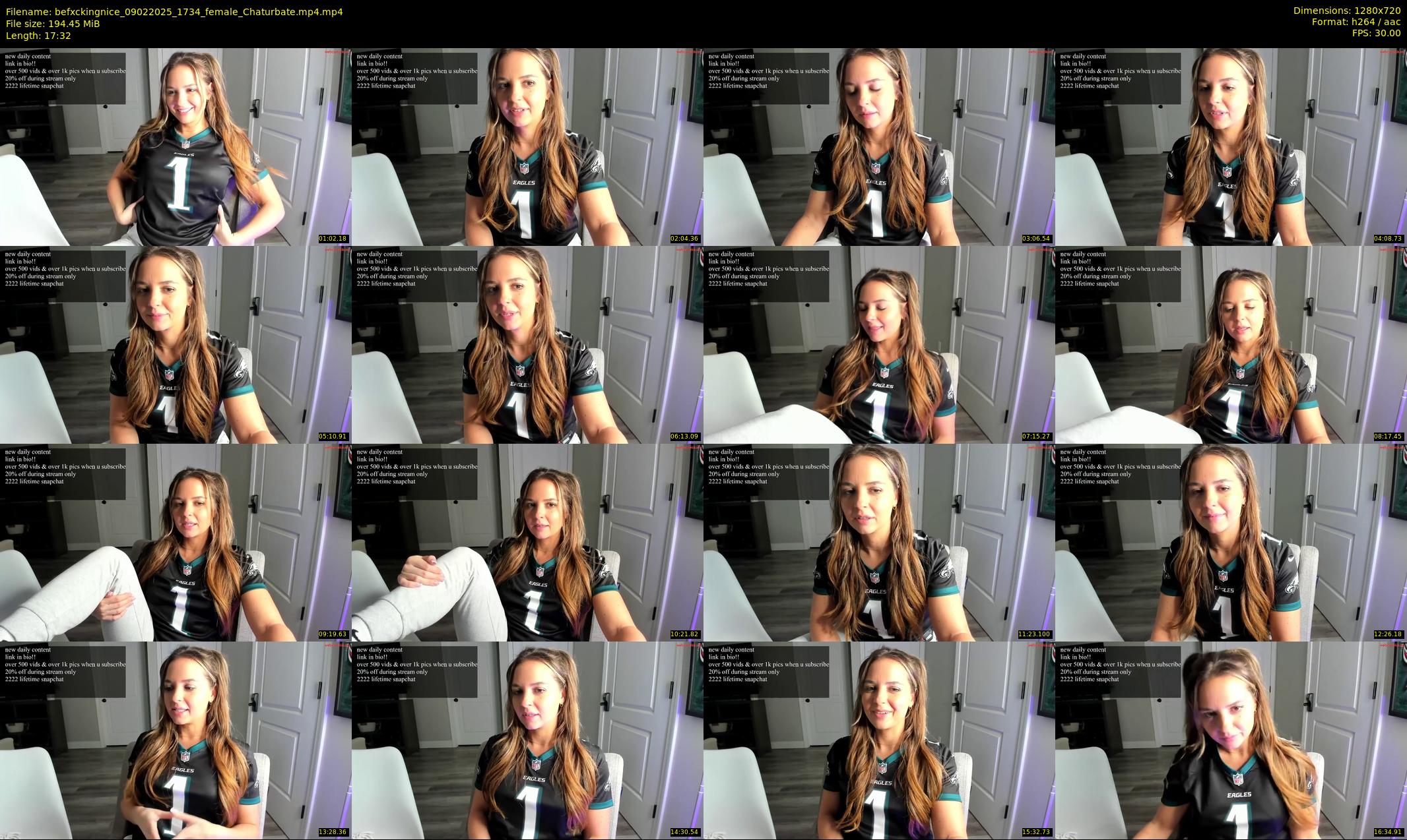 befxckingnice — 18 minute Chaturbate female cam show recording, 720p, Feb 9, 2025