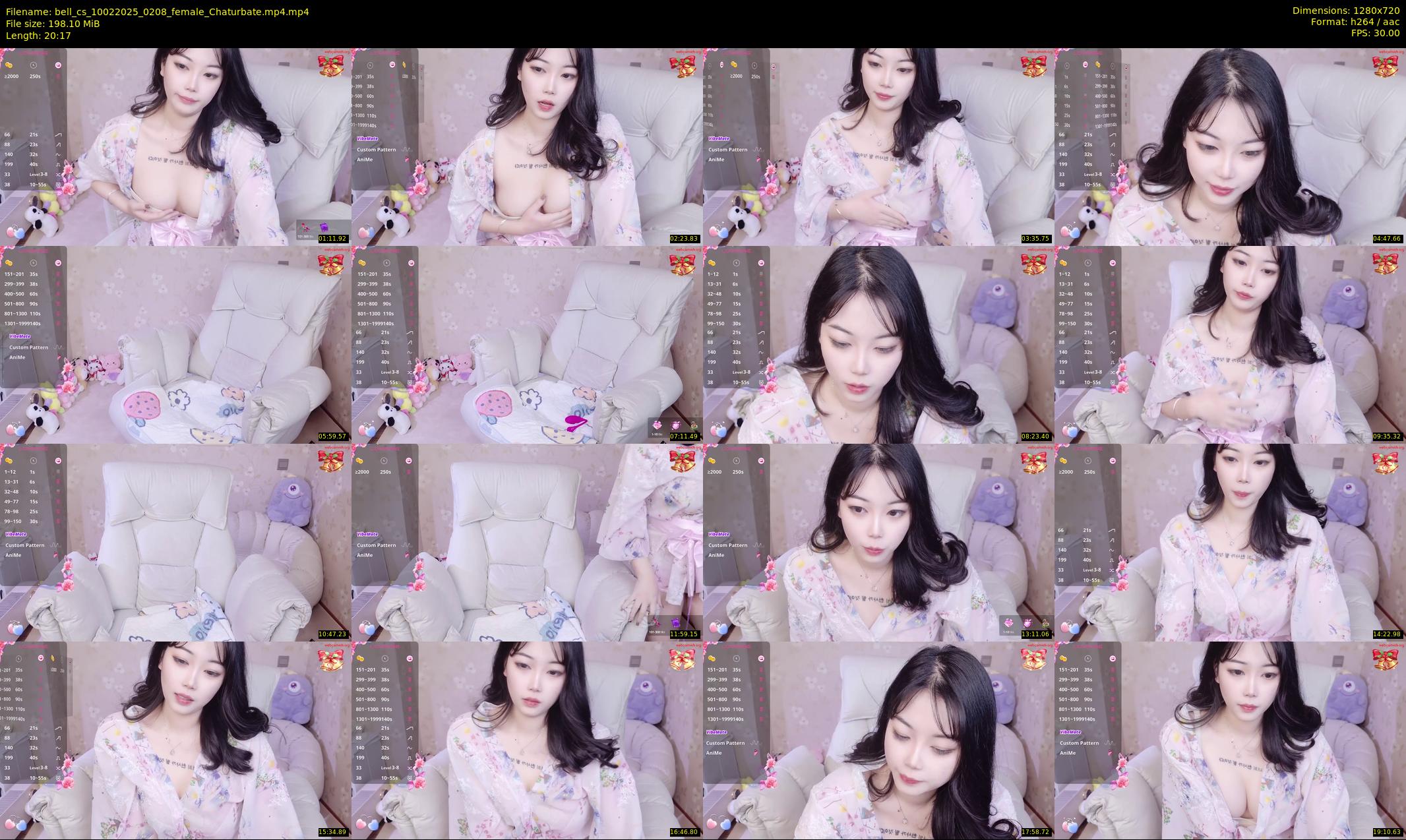 bell_cs — 21 minute Chaturbate female cam show recording, 720p, Feb 10, 2025
