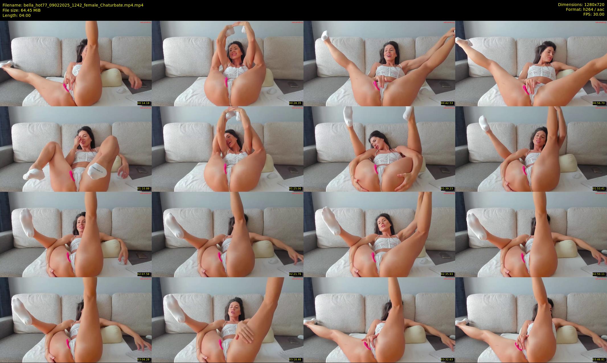 bella_hot77 — 4 minute Chaturbate female cam show recording, 720p, Feb 9, 2025
