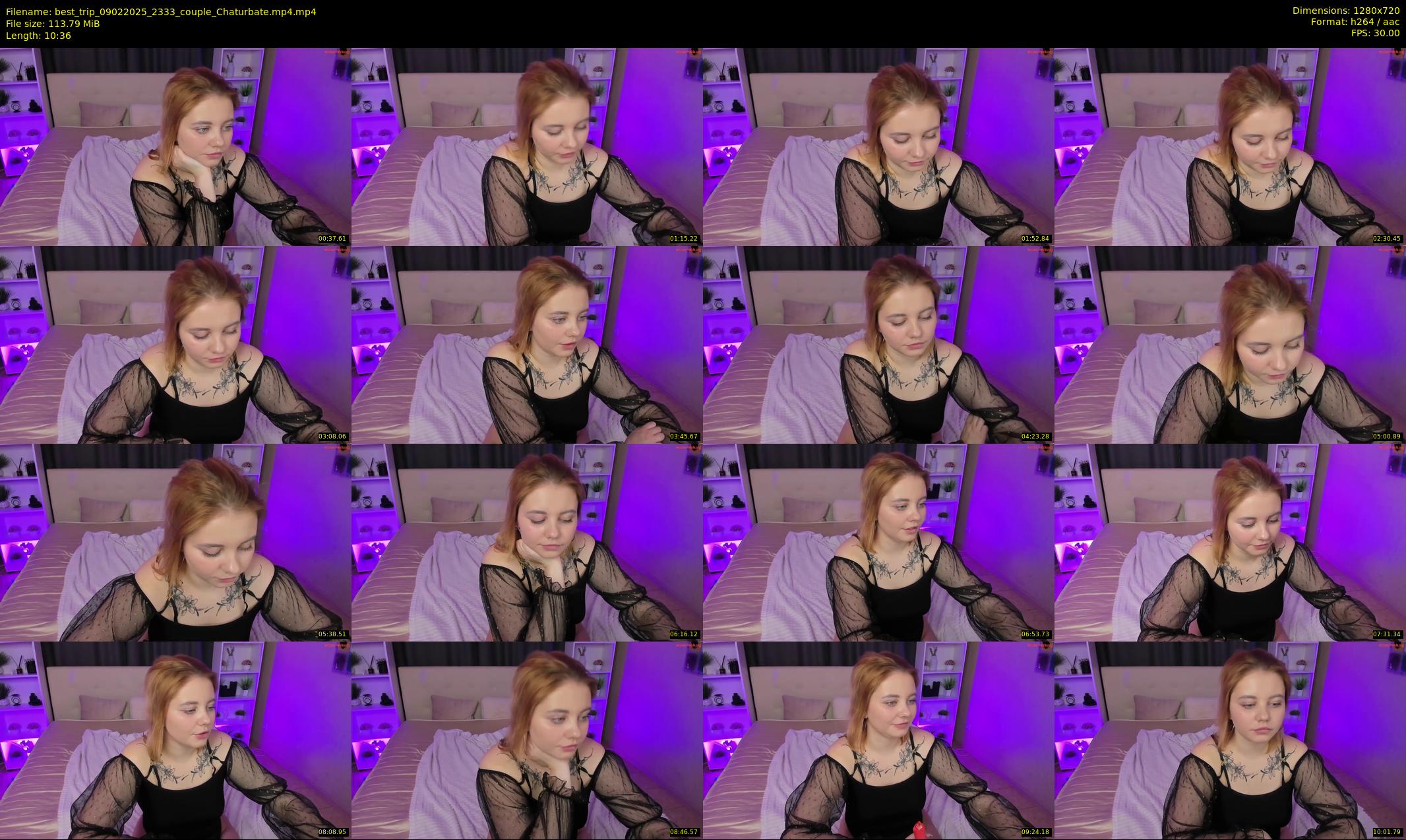 best_trip — 11 minute Chaturbate couple cam show recording, 720p, Feb 9, 2025
