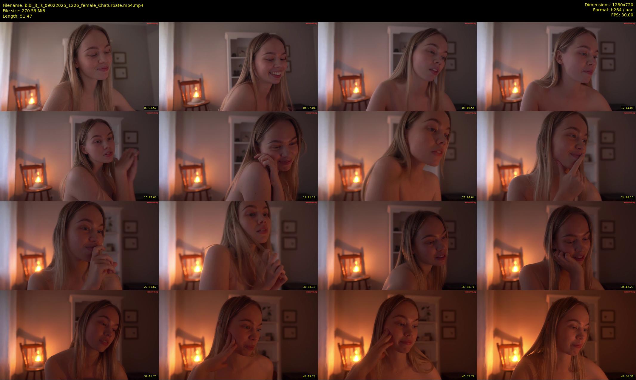 bibi_it_is — 52 minute Chaturbate female cam show recording, 720p, Feb 9, 2025
