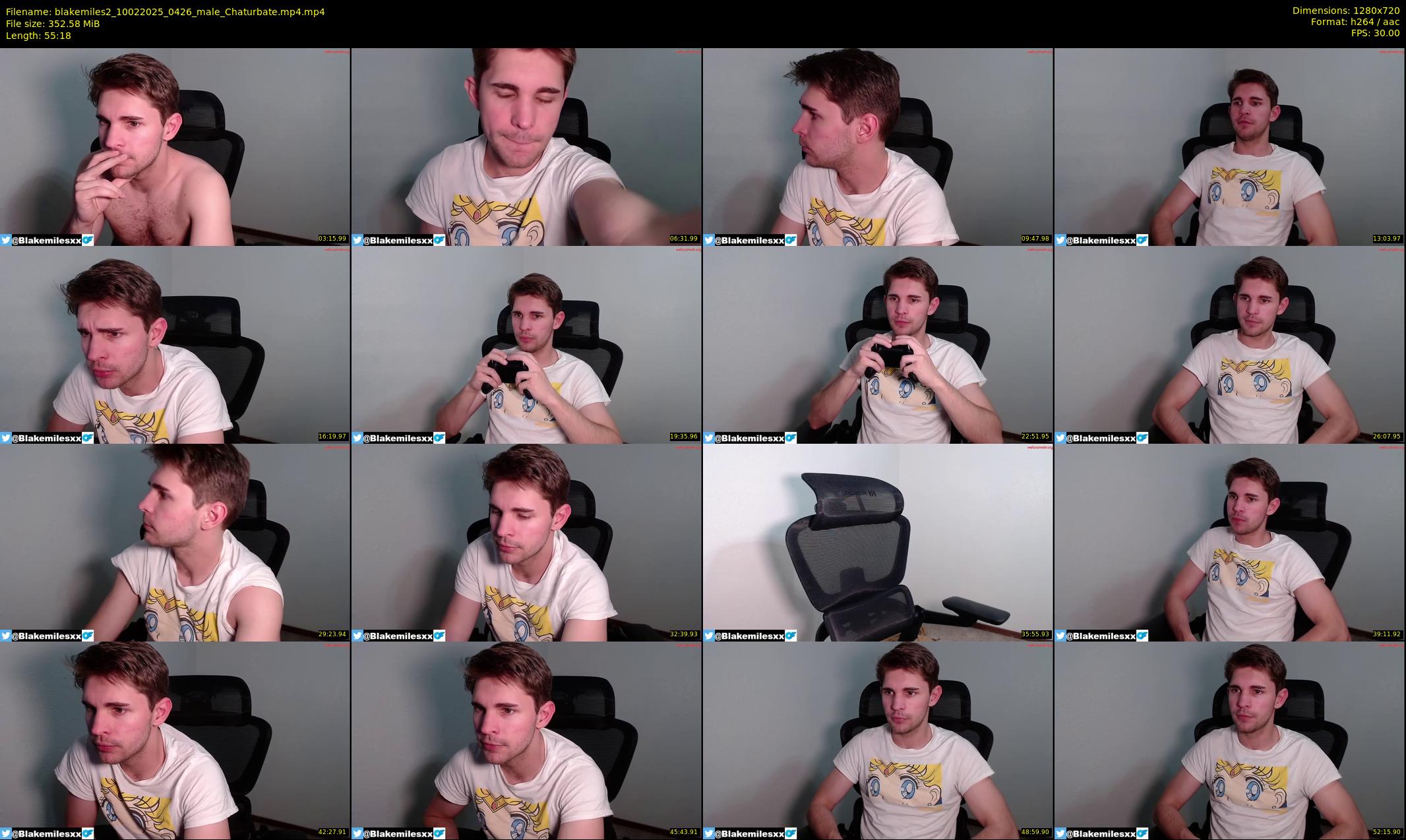 blakemiles2 — 56 minute Chaturbate male cam show recording, 720p, Feb 10, 2025