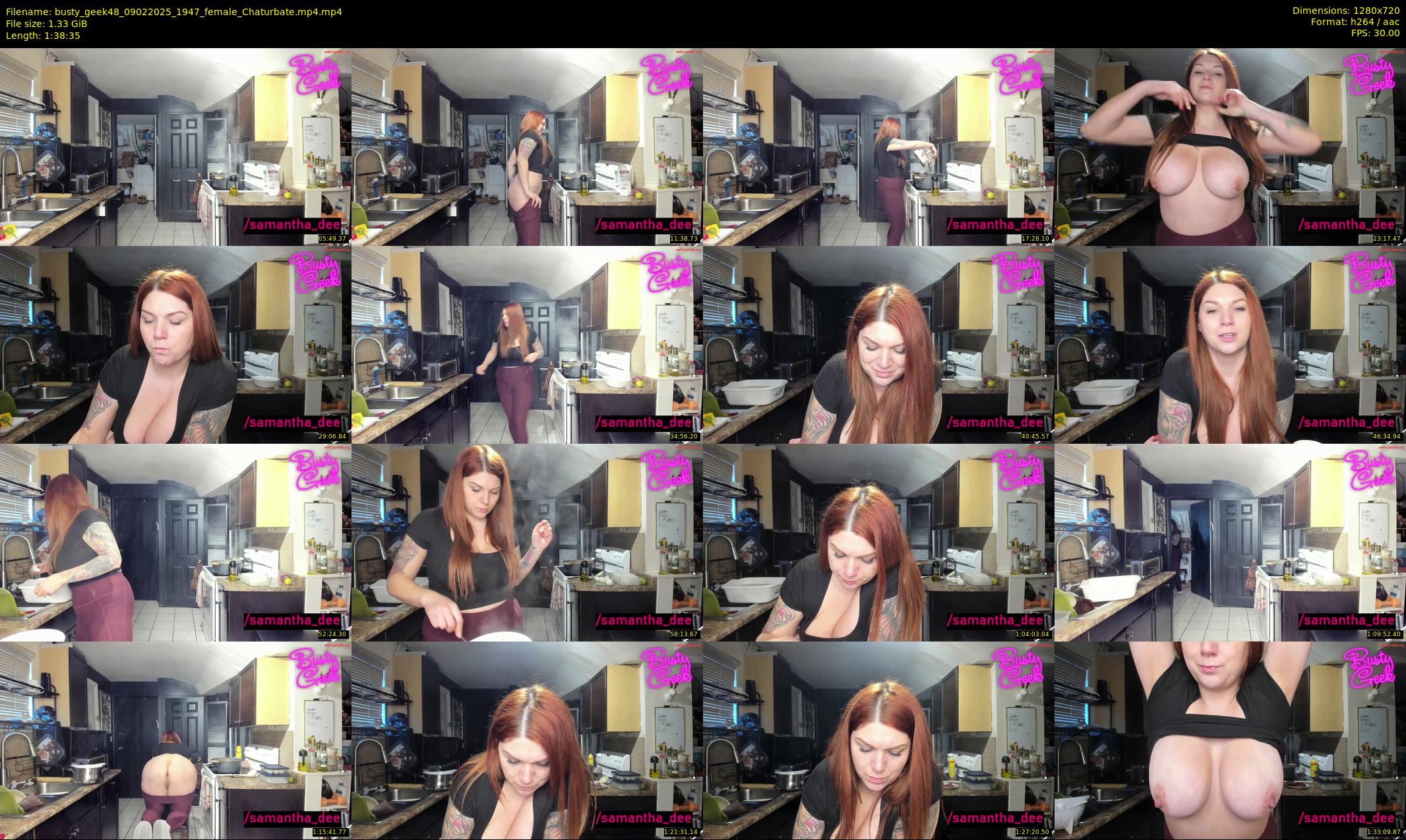 busty_geek48 — 99 minute Chaturbate female cam show recording, 720p, Feb 9, 2025