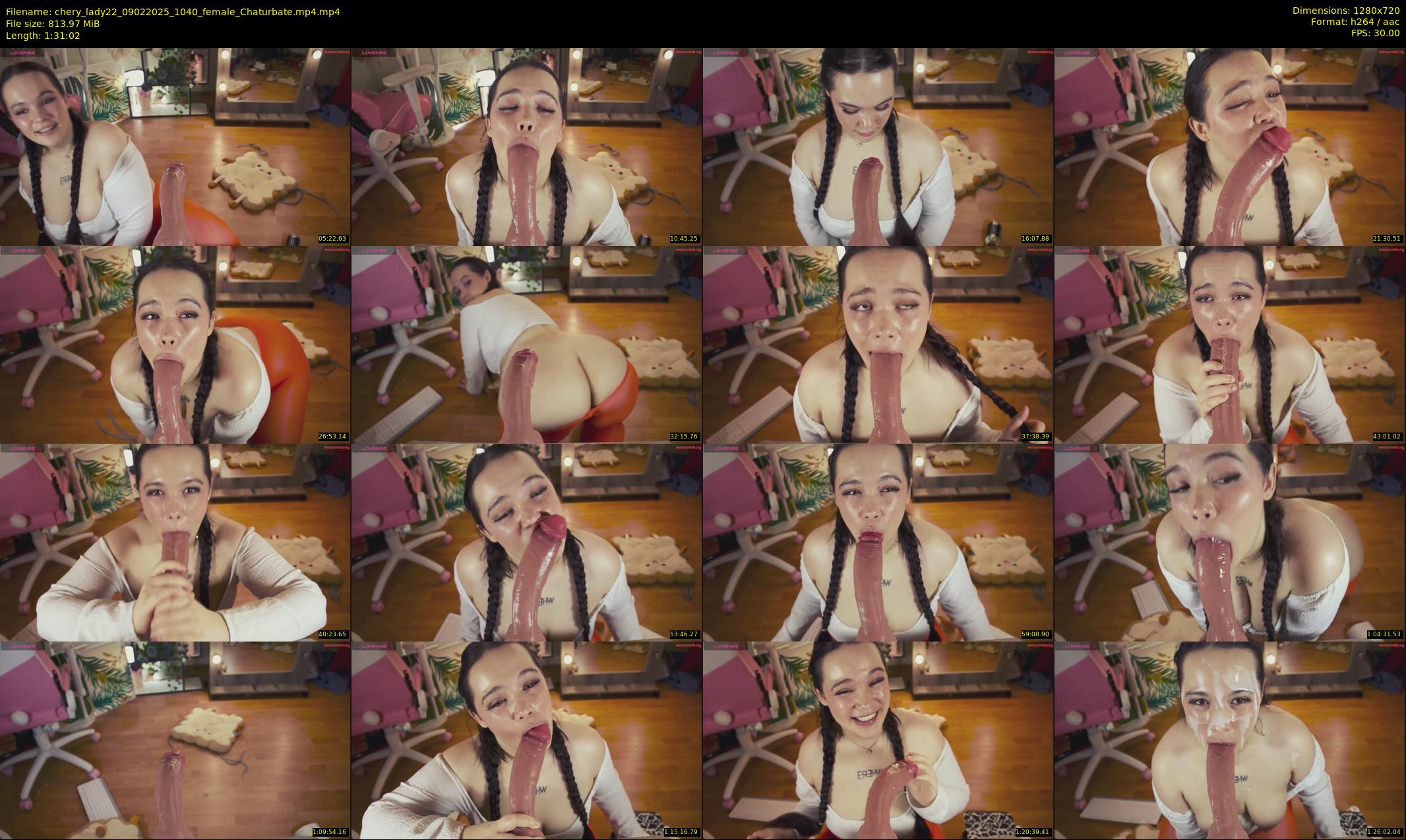 chery_lady22 — 92 minute Chaturbate female cam show recording, 720p, Feb 9, 2025