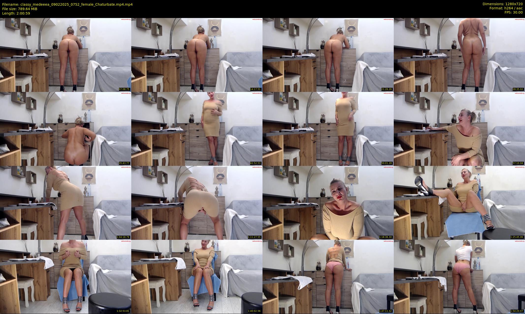 classy_medeeea — 121 minute Chaturbate female cam show recording, 720p, Feb 9, 2025