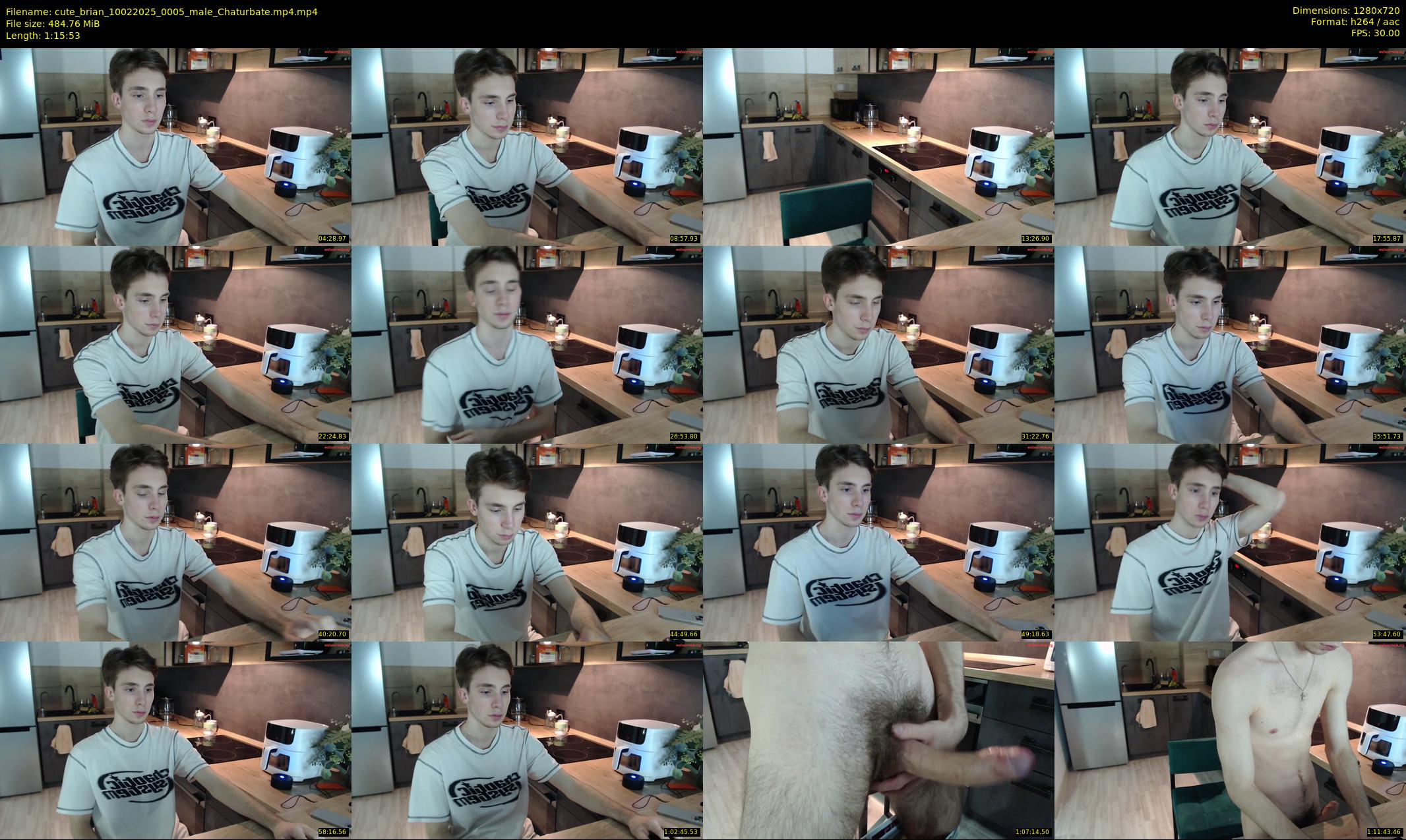 cute_brian — 76 minute Chaturbate male cam show recording, 720p, Feb 10, 2025