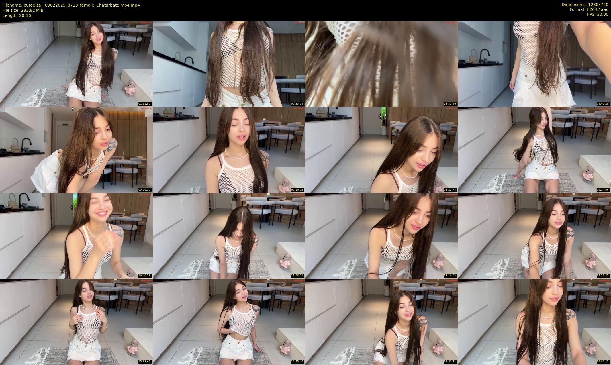 cuteelsa_ — 21 minute Chaturbate female cam show recording, 720p, Feb 9, 2025