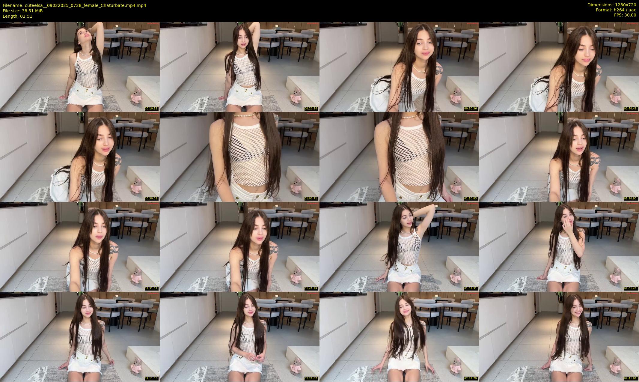 cuteelsa_ — 3 minute Chaturbate female cam show recording, 720p, Feb 9, 2025
