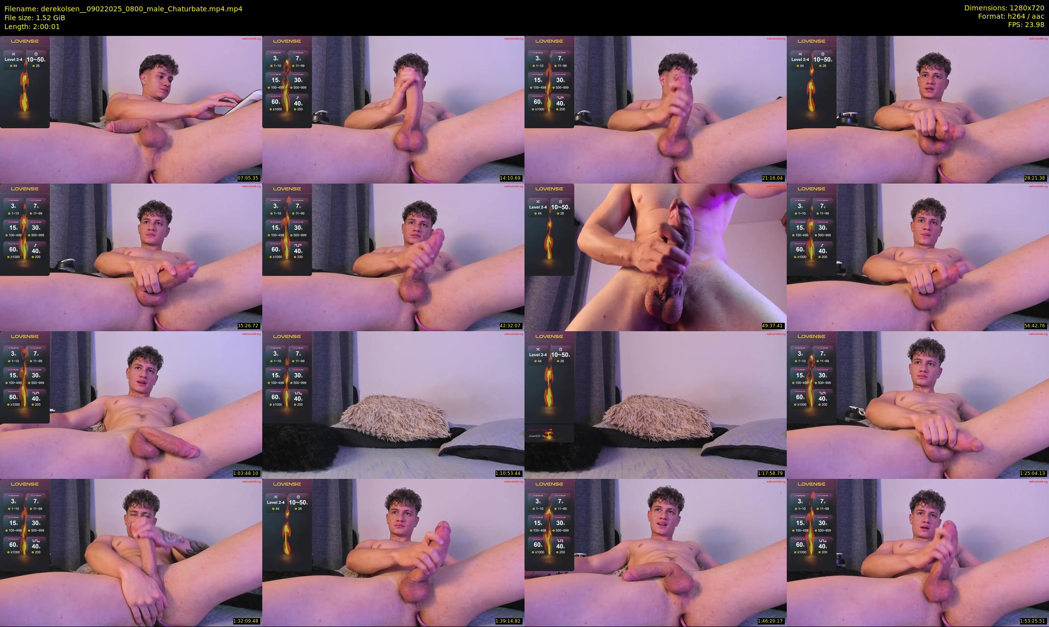 derekolsen_ — 121 minute Chaturbate male cam show recording, 720p, Feb 9, 2025