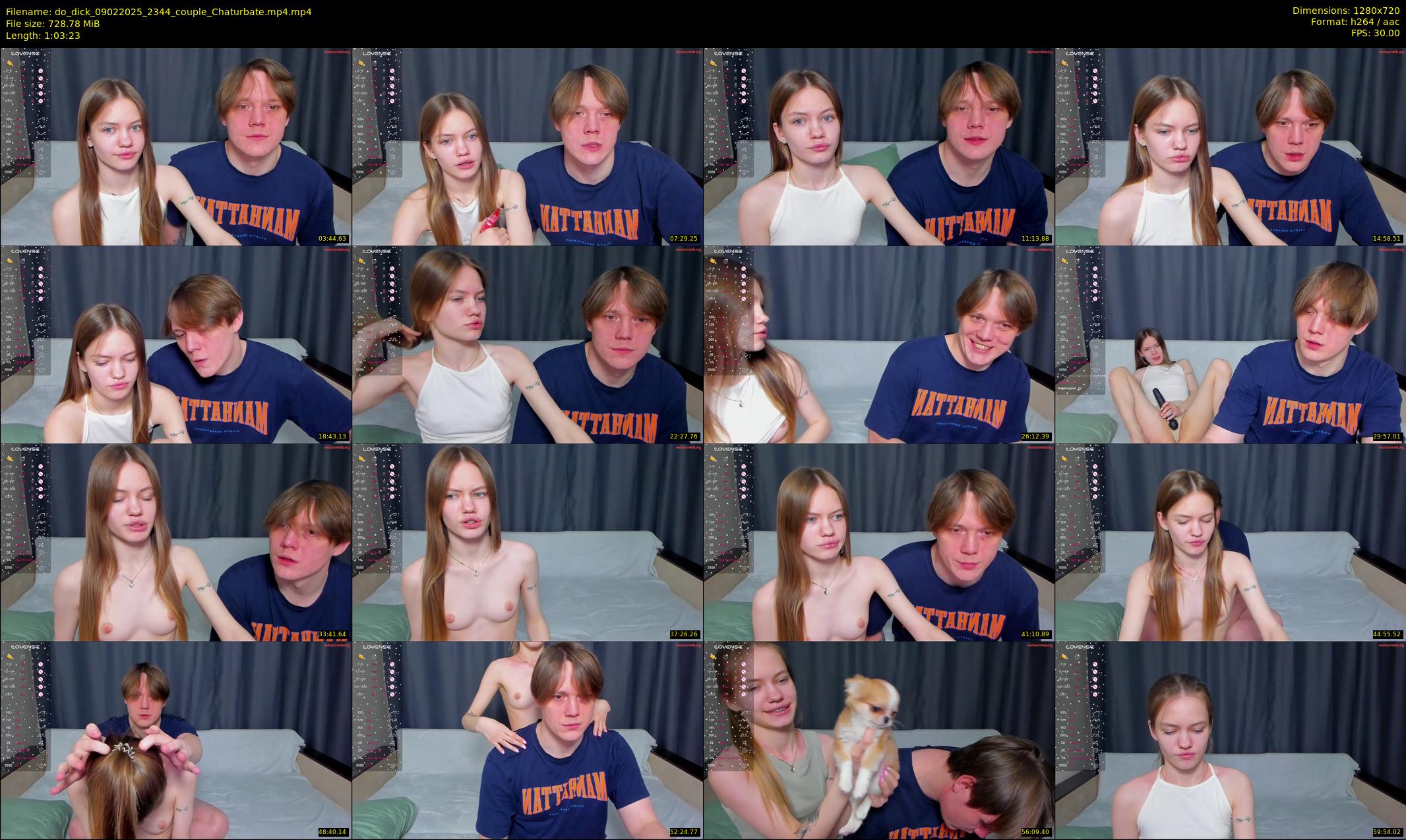 do_dick — 64 minute Chaturbate couple cam show recording, 720p, Feb 9, 2025