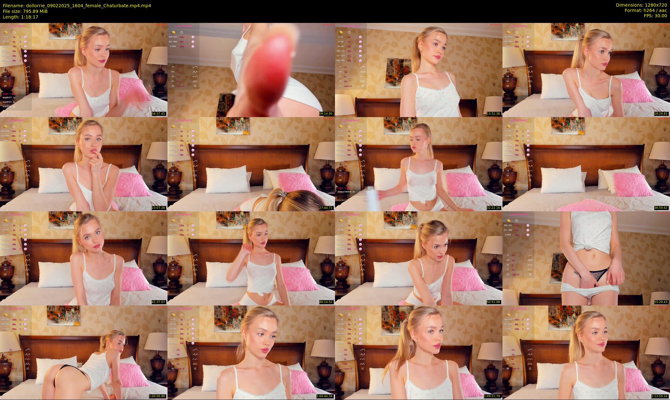 dollorrie — 79 minute Chaturbate couple cam show recording, 720p, Feb 9, 2025