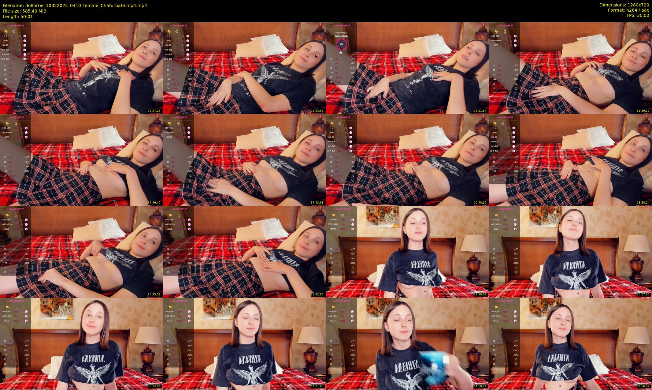 dollorrie — 51 minute Chaturbate couple cam show recording, 720p, Feb 10, 2025