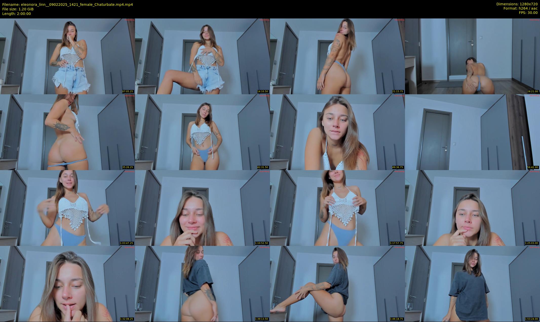 eleonora_linn_ — 120 minute Chaturbate female cam show recording, 720p, Feb 9, 2025