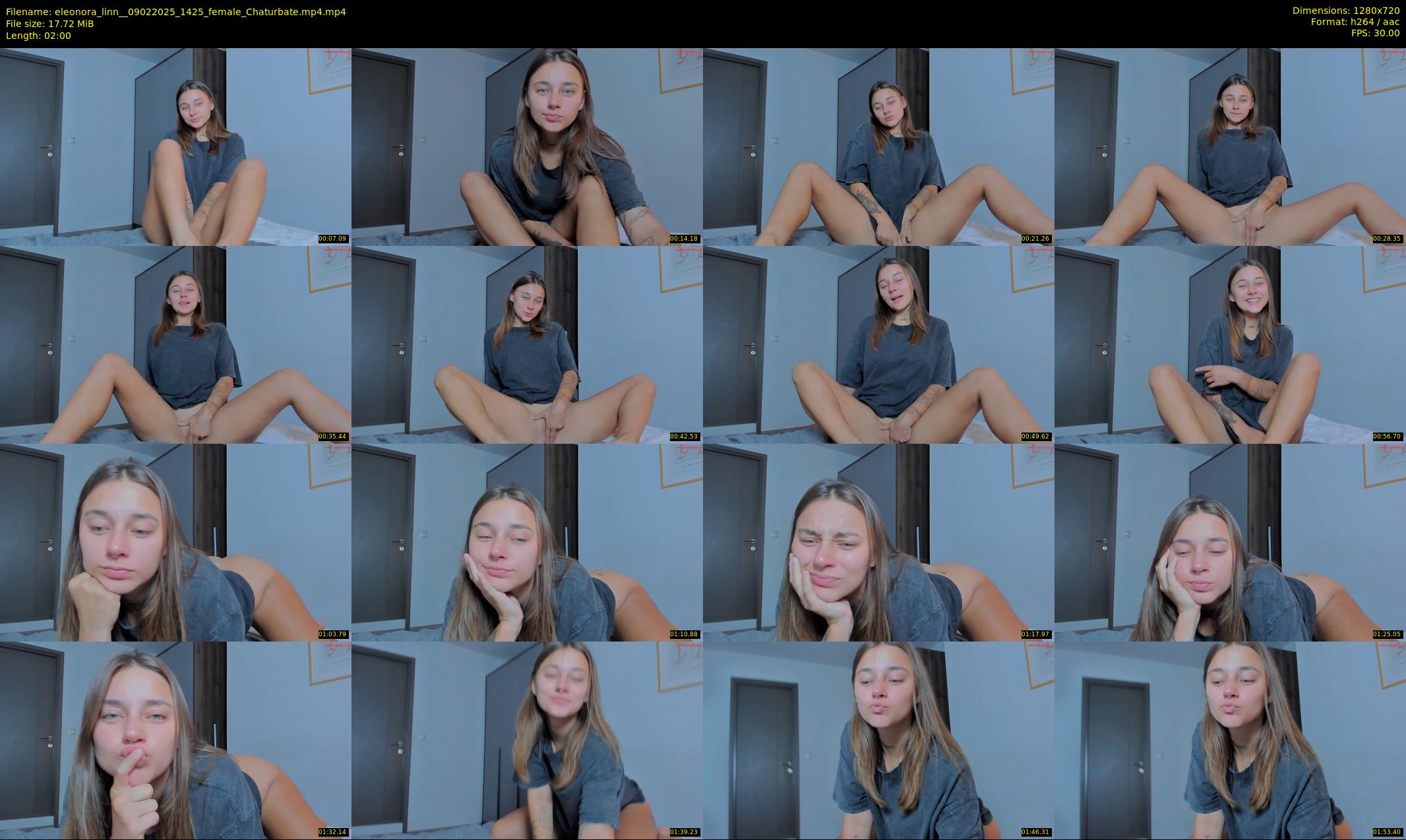 eleonora_linn_ — 2 minute Chaturbate female cam show recording, 720p, Feb 9, 2025