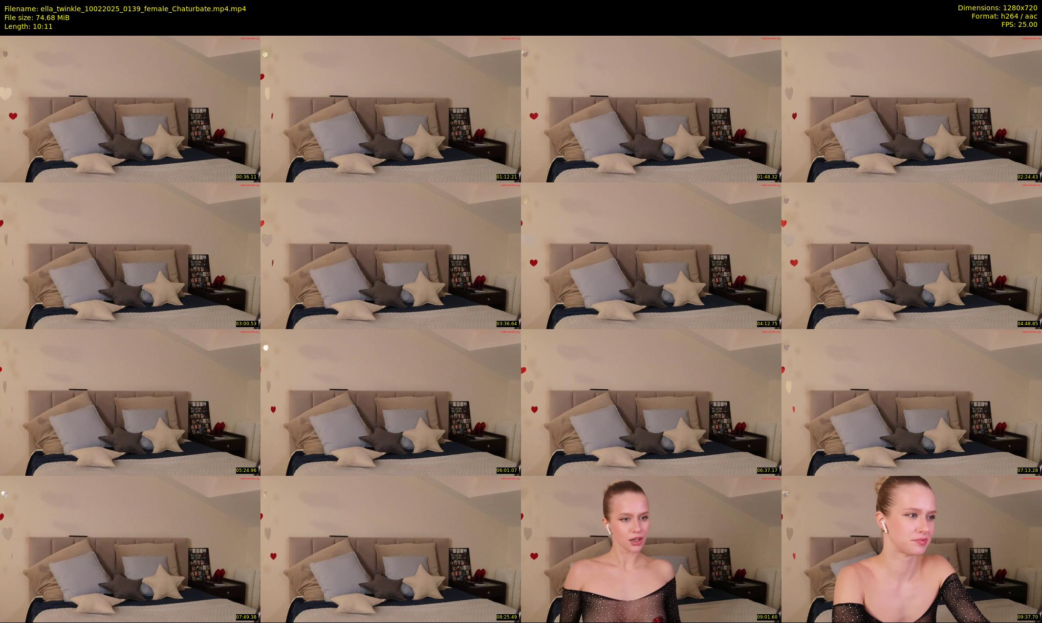 ella_twinkle — 11 minute Chaturbate female cam show recording, 720p, Feb 10, 2025