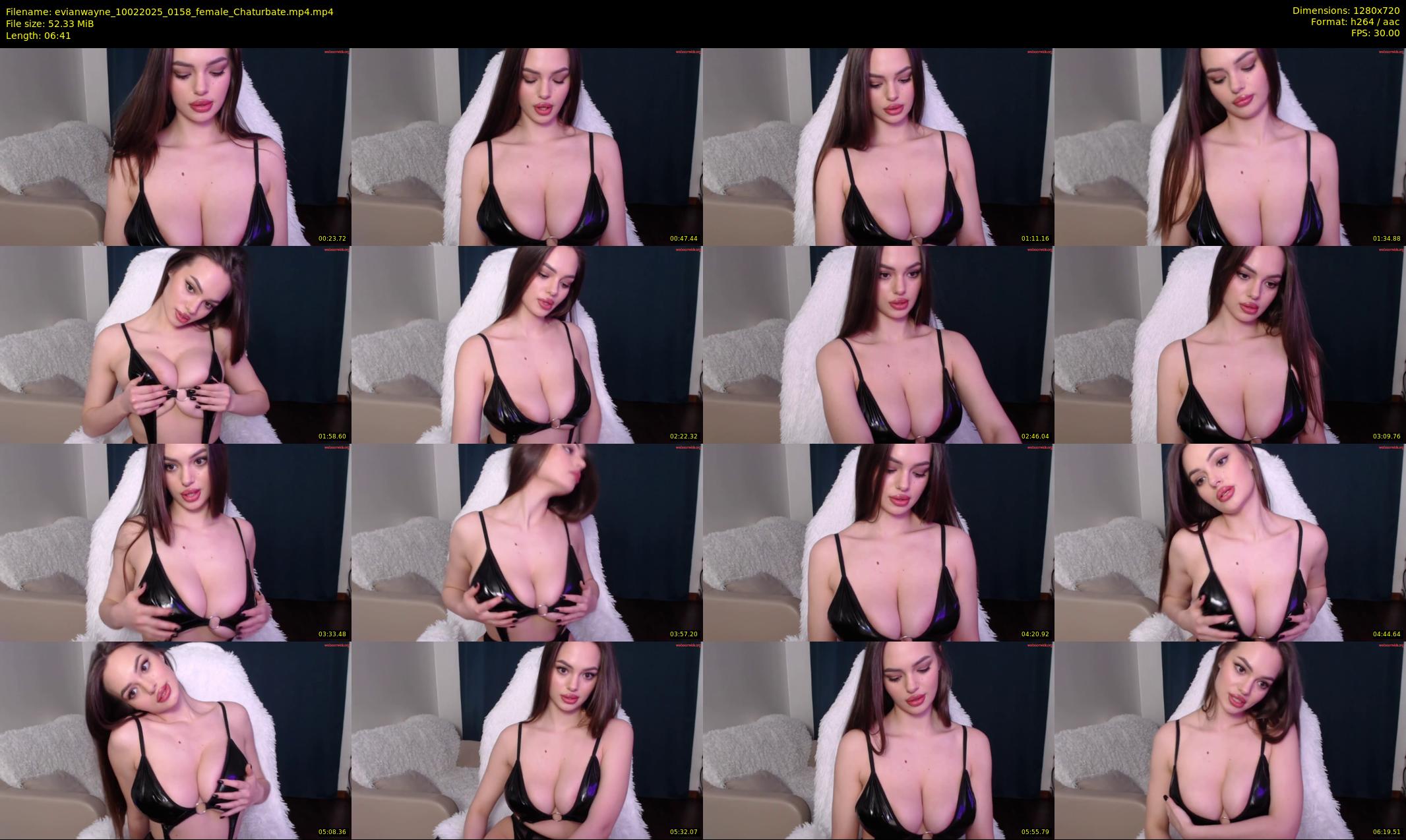 evianwayne — 7 minute Chaturbate female cam show recording, 720p, Feb 10, 2025