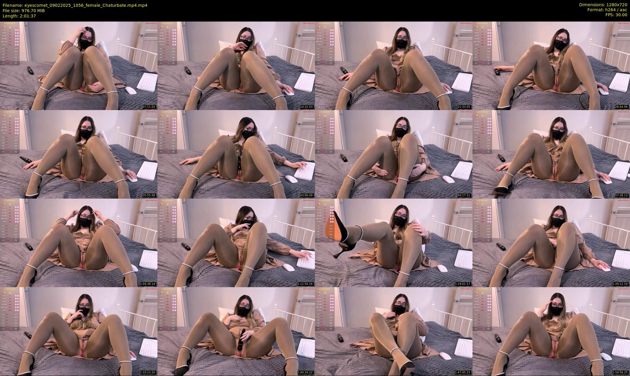 eyescomet — 122 minute Chaturbate female cam show recording, 720p, Feb 9, 2025