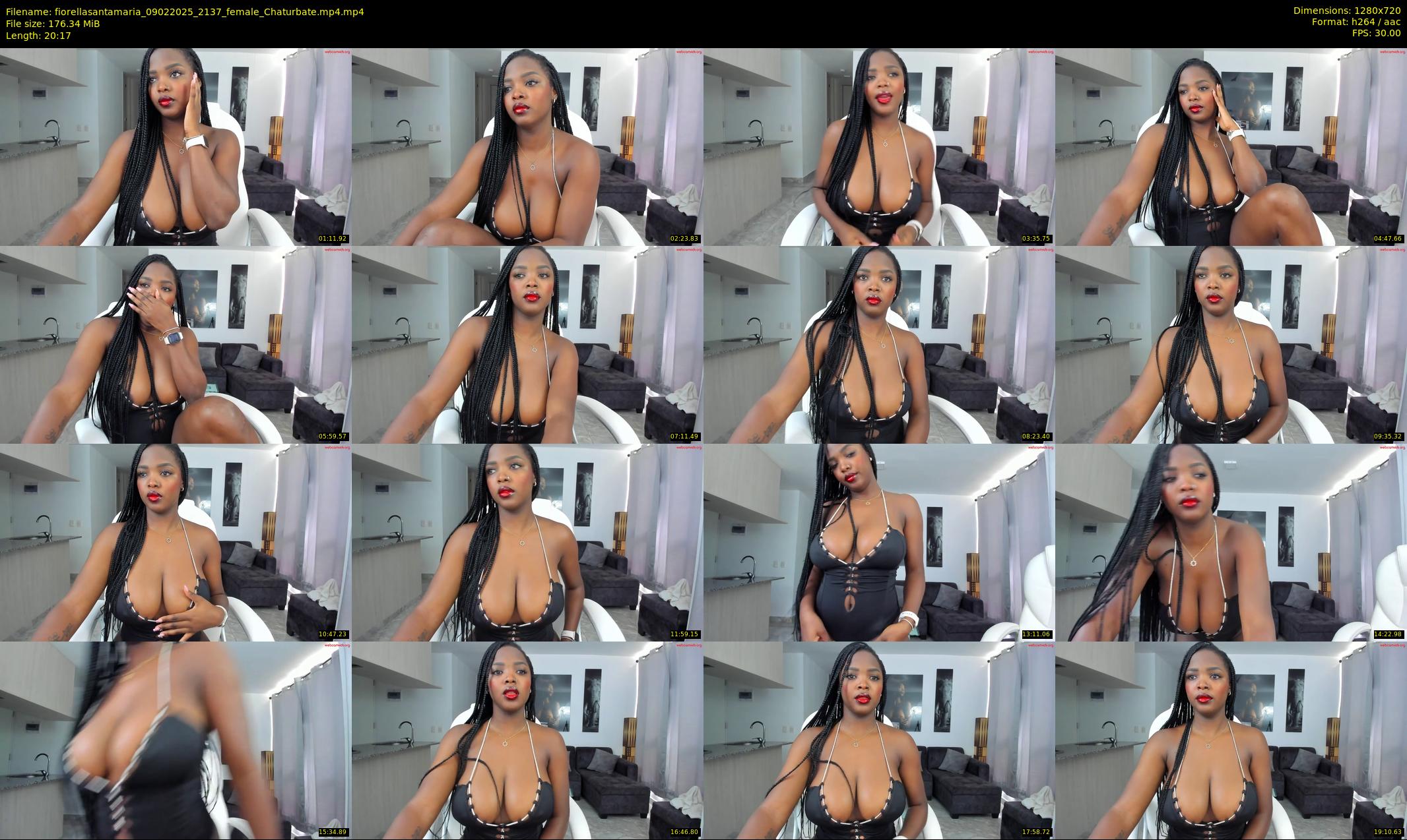 fiorellasantamaria — 21 minute Chaturbate female cam show recording, 720p, Feb 9, 2025