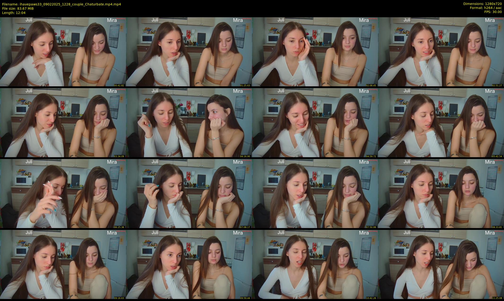 ihavepaws33 — 13 minute Chaturbate couple cam show recording, 720p, Feb 9, 2025