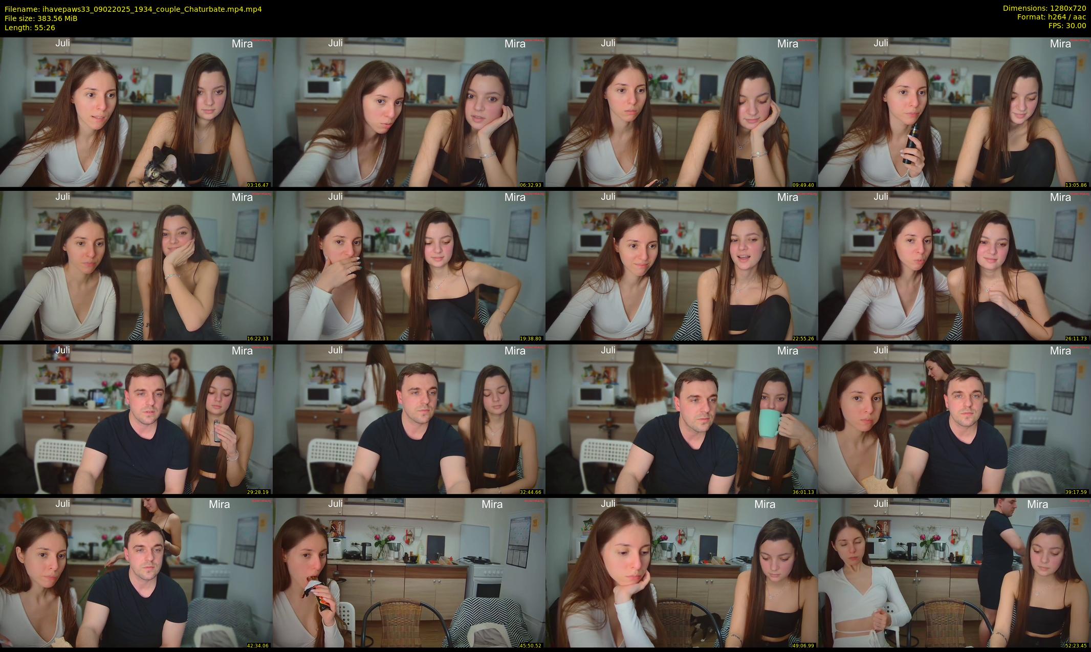 ihavepaws33 — 56 minute Chaturbate couple cam show recording, 720p, Feb 9, 2025