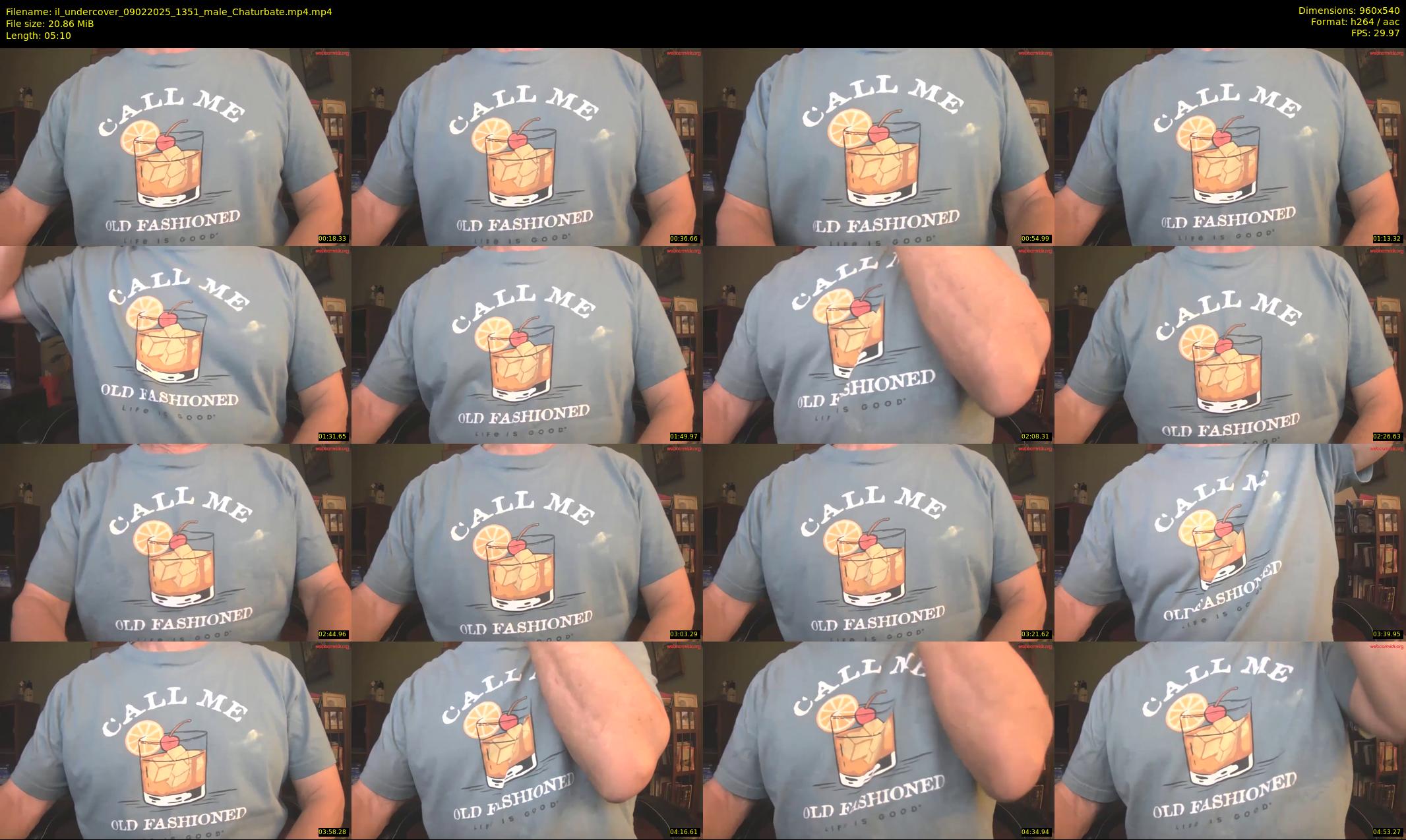 il_undercover — 6 minute Chaturbate male cam show recording, 480p, Feb 9, 2025