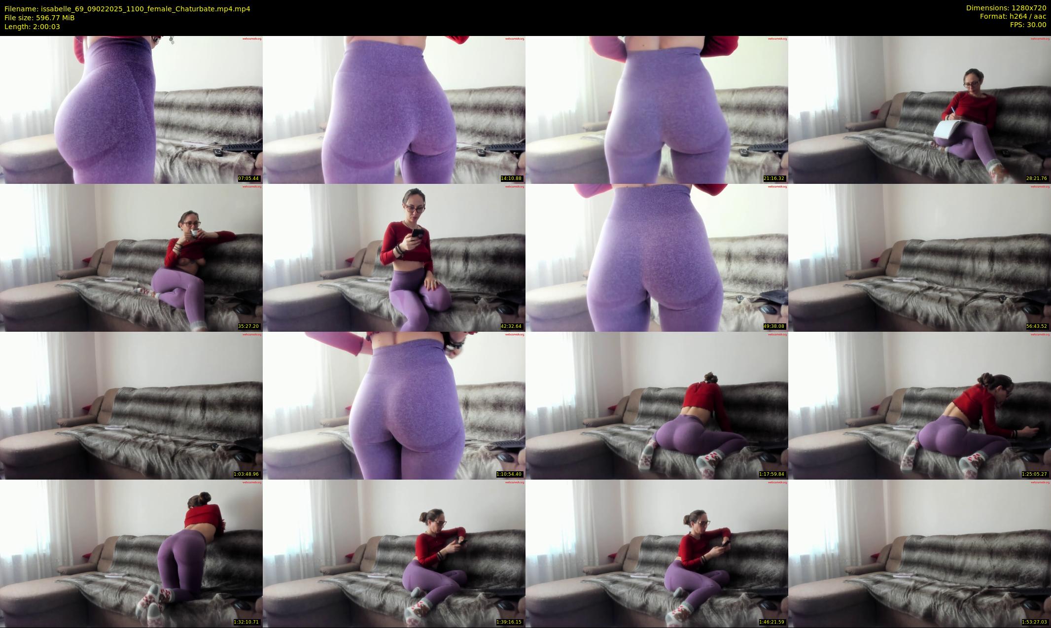 issabelle_69 — 121 minute Chaturbate couple cam show recording, 720p, Feb 9, 2025