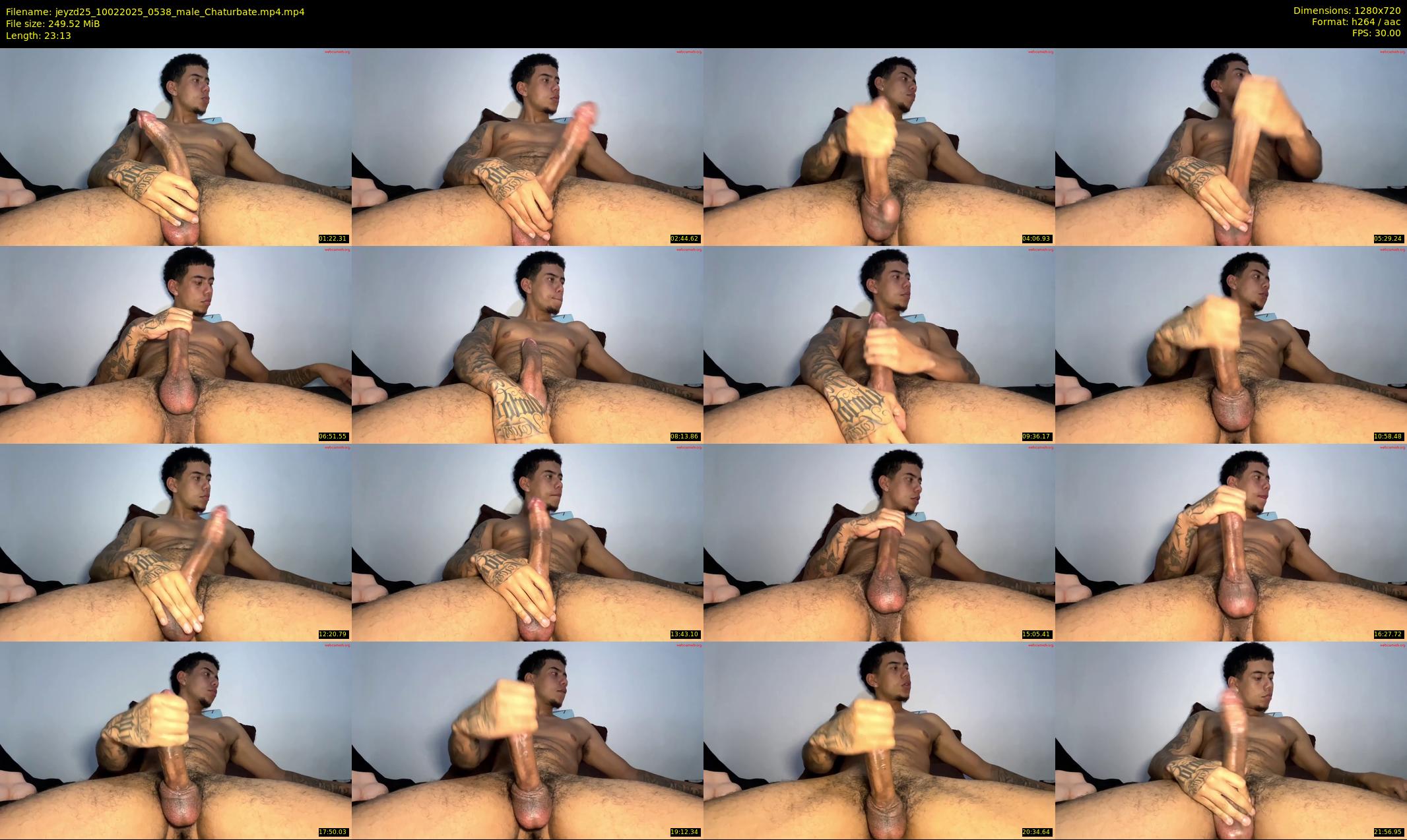 jeyzd25 — 24 minute Chaturbate male cam show recording, 720p, Feb 10, 2025