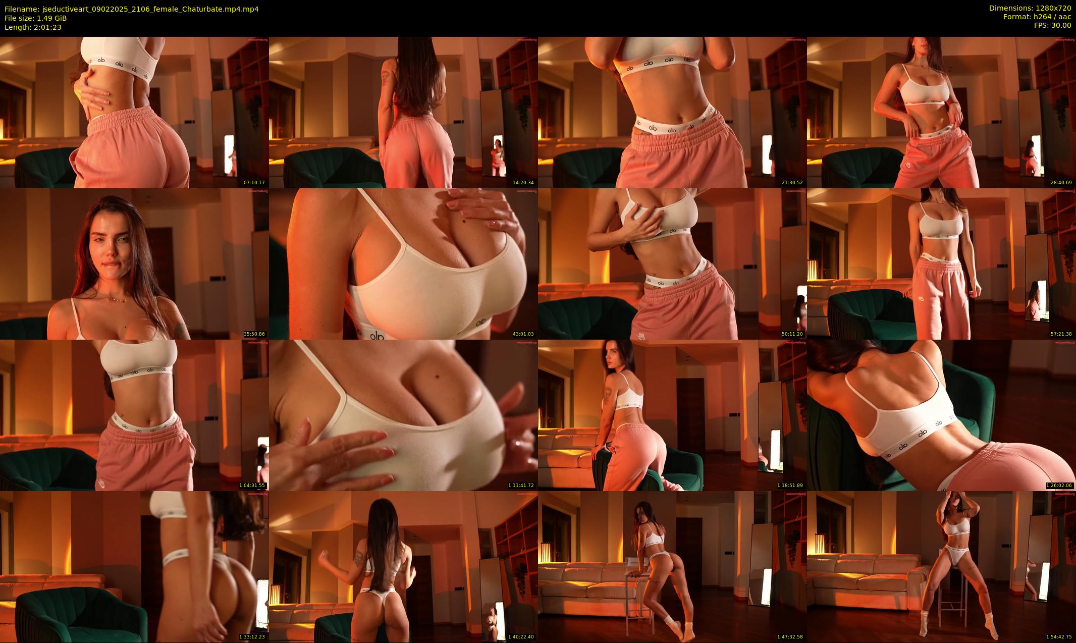 jseductiveart — 122 minute Chaturbate female cam show recording, 720p, Feb 9, 2025