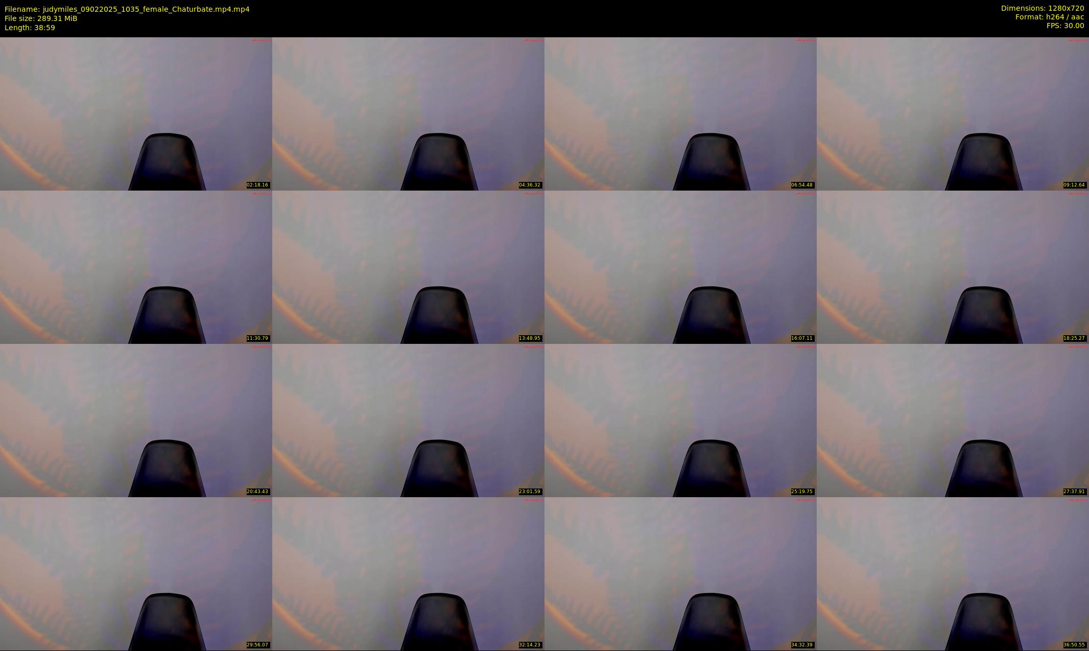 judymiles — 39 minute Chaturbate female cam show recording, 720p, Feb 9, 2025