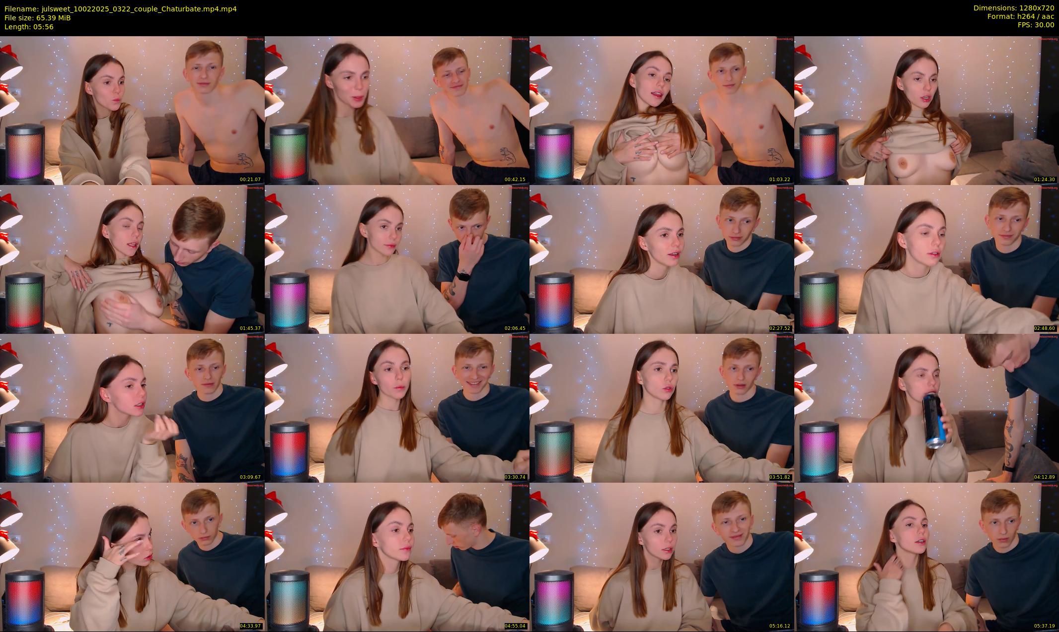 julsweet — 6 minute Chaturbate male cam show recording, 720p, Feb 10, 2025