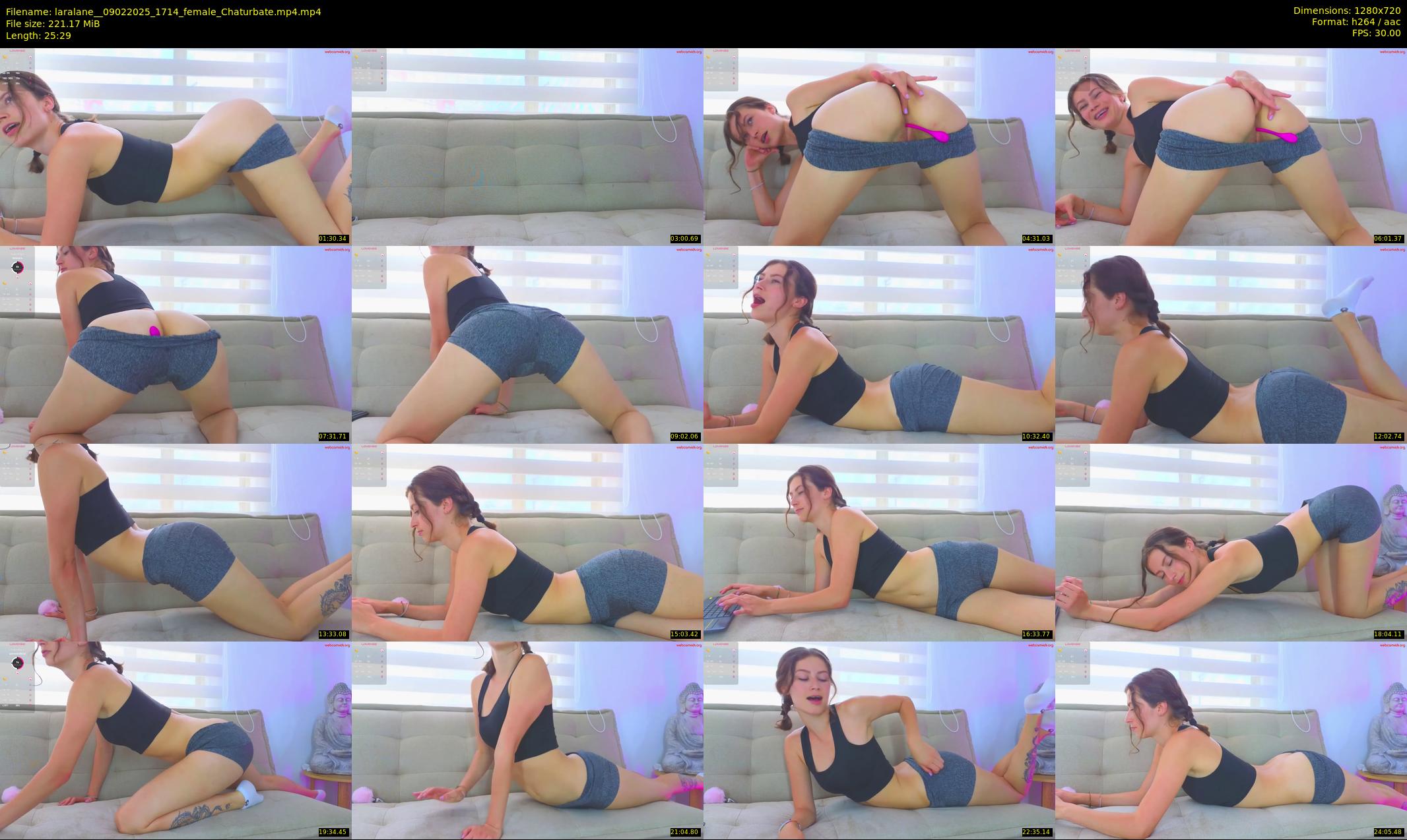 laralane_ — 26 minute Chaturbate female cam show recording, 720p, Feb 9, 2025