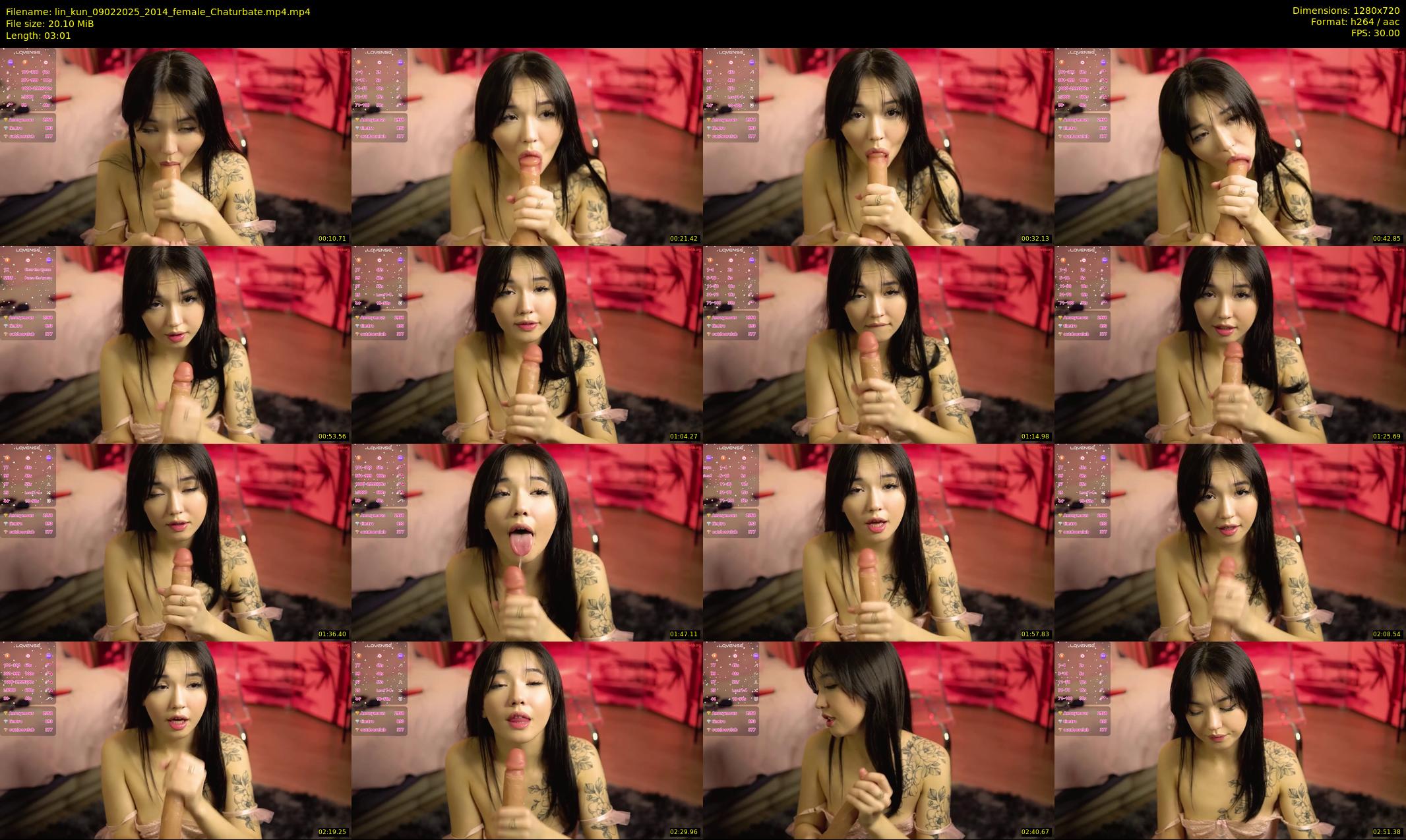 lin_kun — 4 minute Chaturbate female cam show recording, 720p, Feb 9, 2025