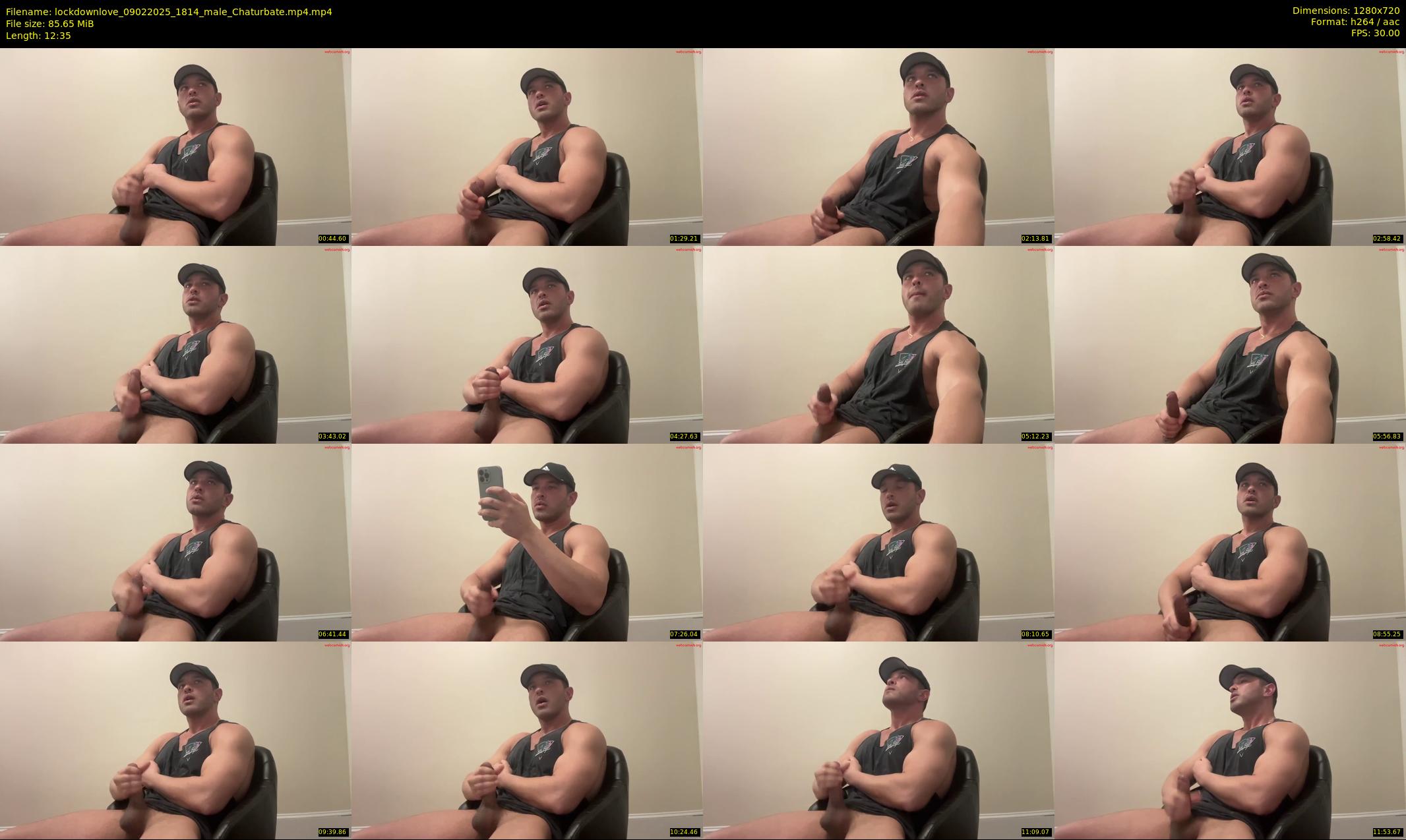 lockdownlove — 13 minute Chaturbate male cam show recording, 720p, Feb 9, 2025