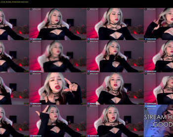 marceline_red — 55 minute Chaturbate female cam show recording, 720p, Feb 9, 2025