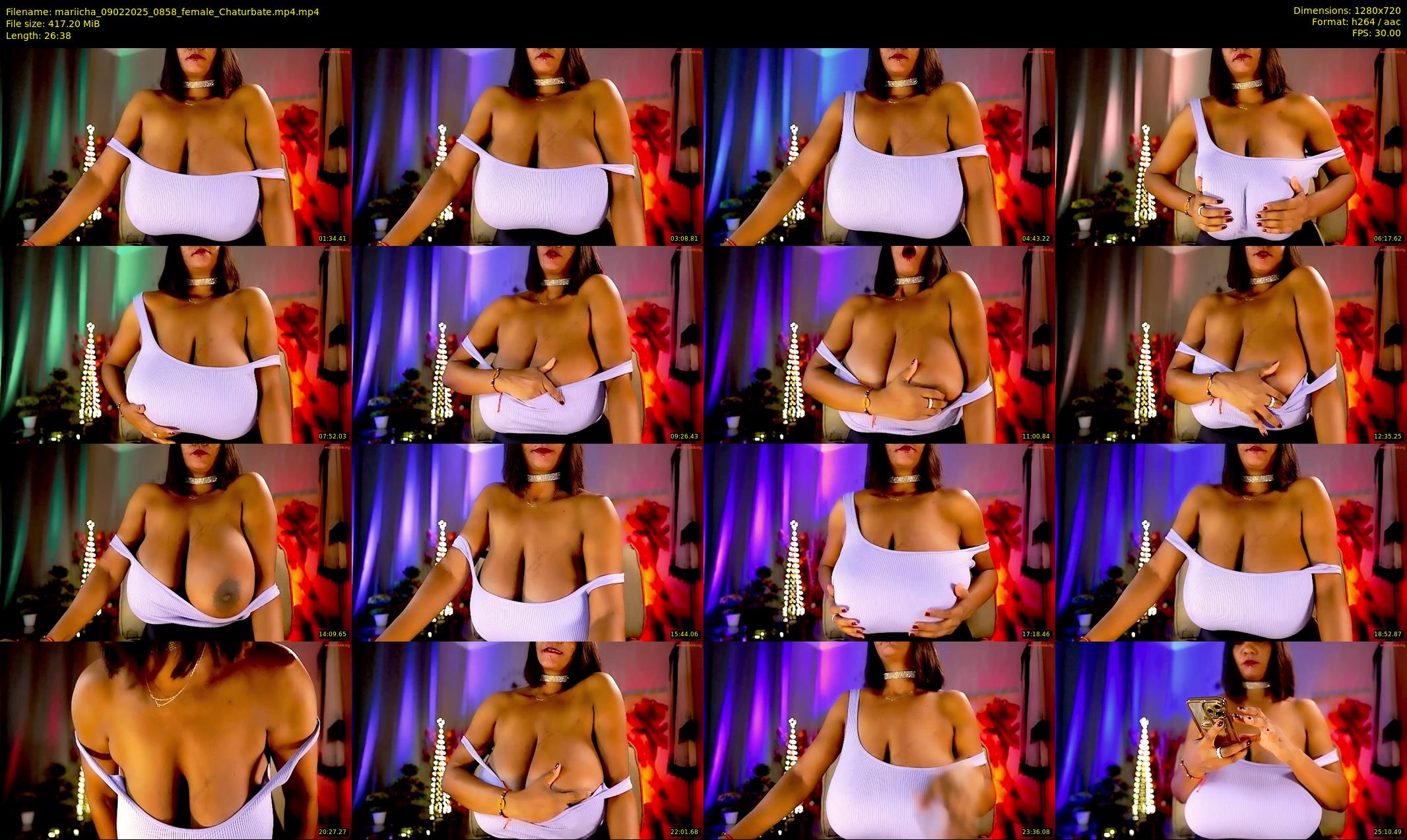 mariicha — 27 minute Chaturbate female cam show recording, 720p, Feb 9, 2025