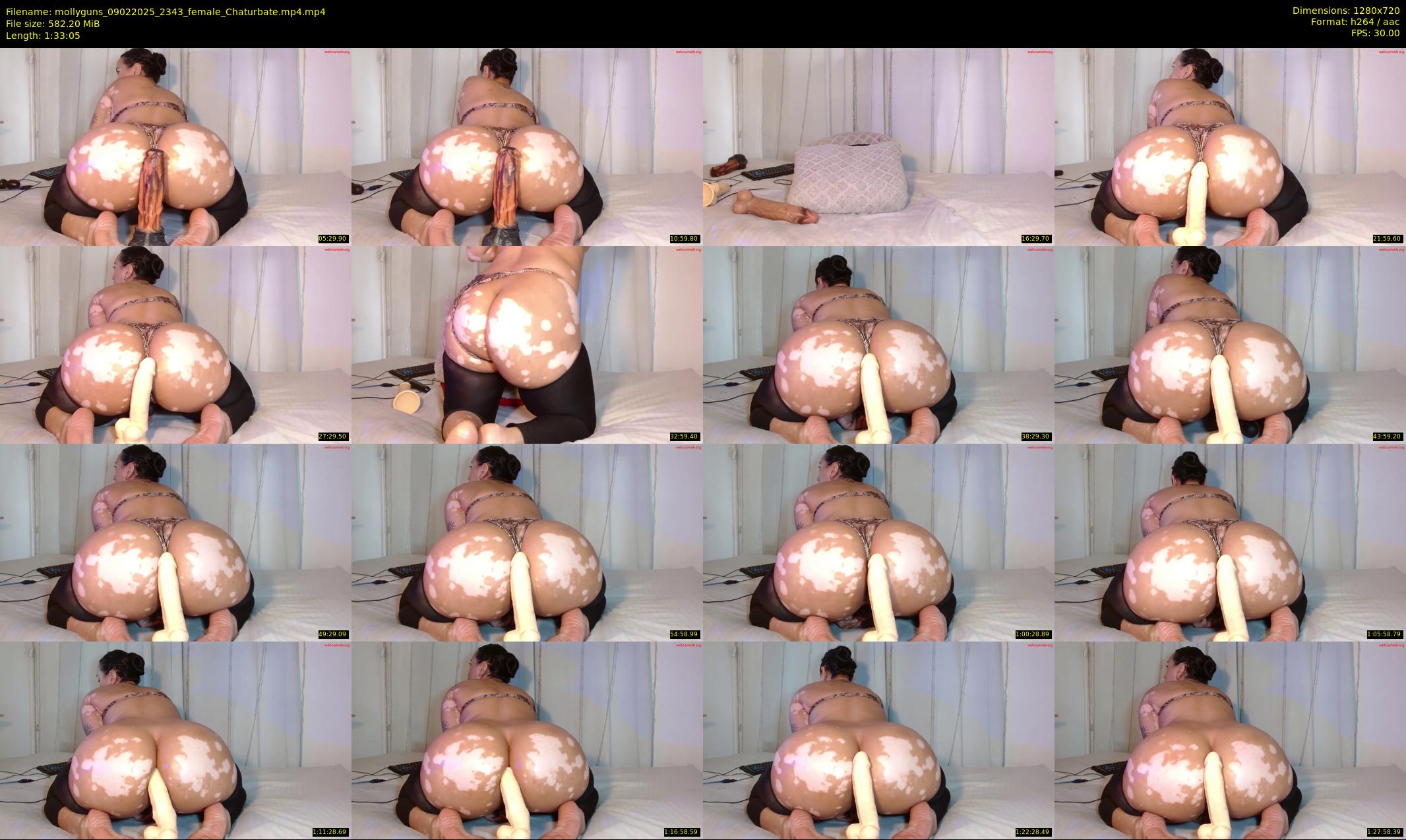 mollyguns — 94 minute Chaturbate female cam show recording, 720p, Feb 9, 2025