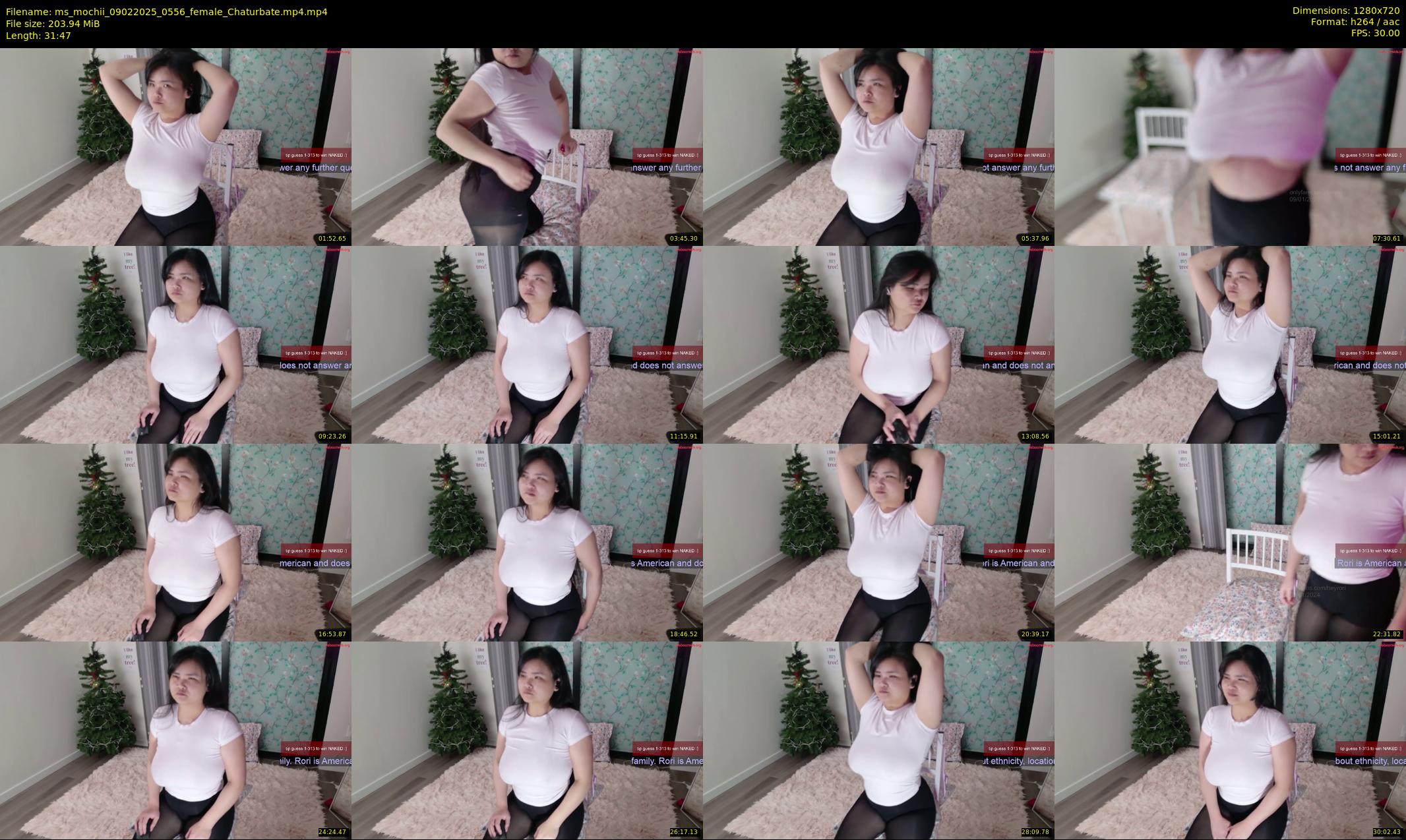 ms_mochii — 32 minute Chaturbate female cam show recording, 720p, Feb 9, 2025