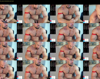 musculusx — 9 minute Chaturbate male cam show recording, 720p, Feb 9, 2025