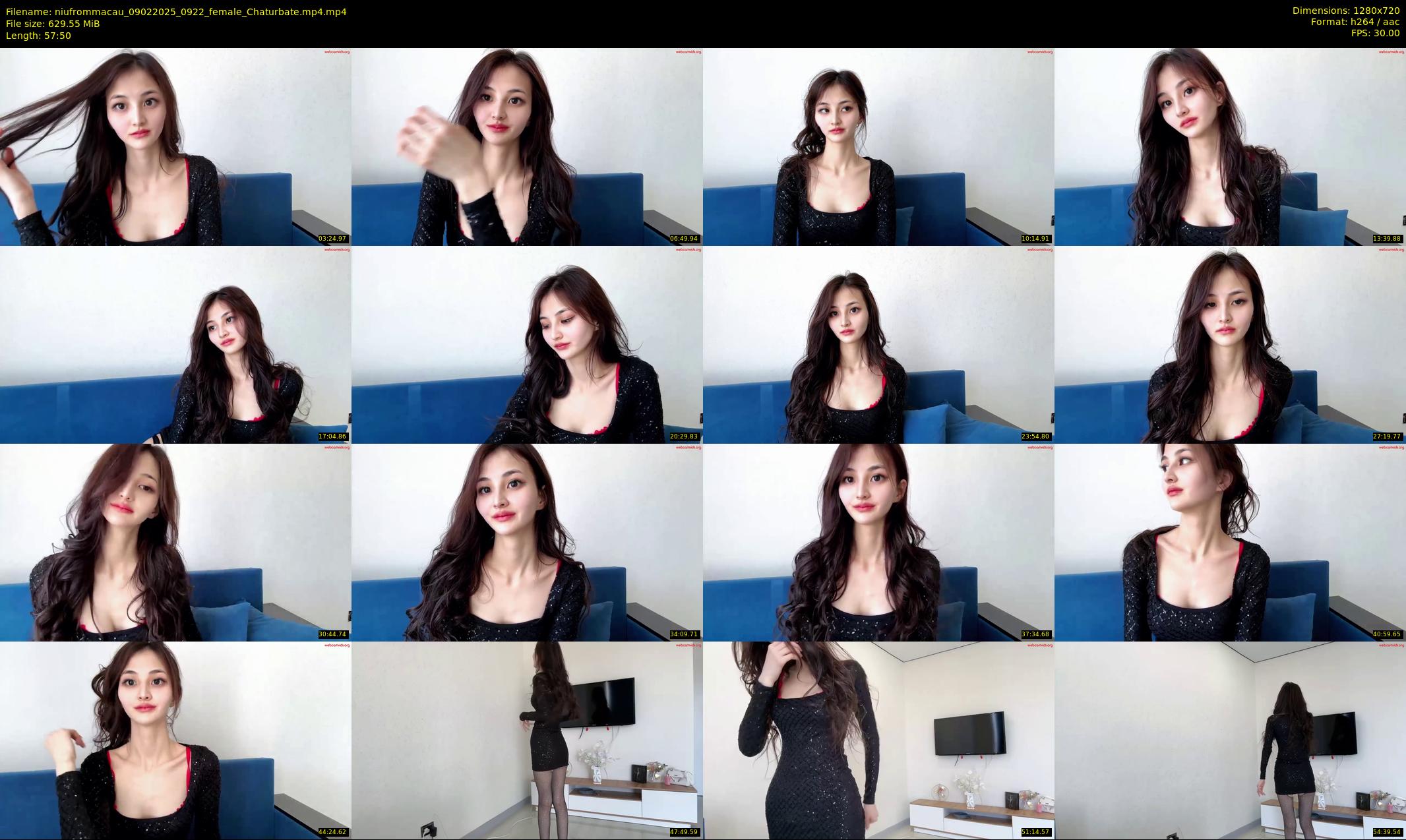 niufrommacau — 58 minute Chaturbate female cam show recording, 720p, Feb 9, 2025