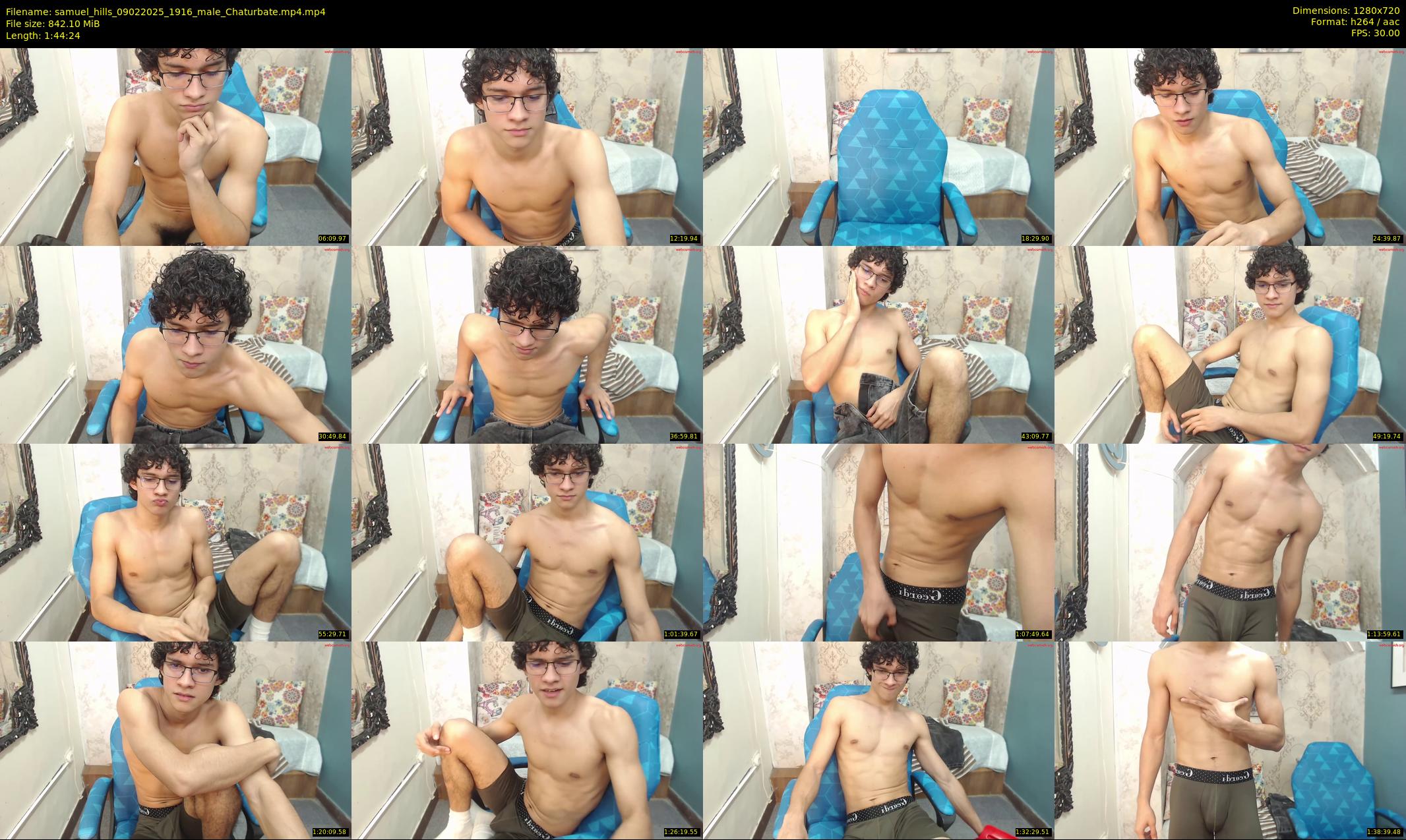 samuel_hills — 105 minute Chaturbate male cam show recording, 720p, Feb 9, 2025