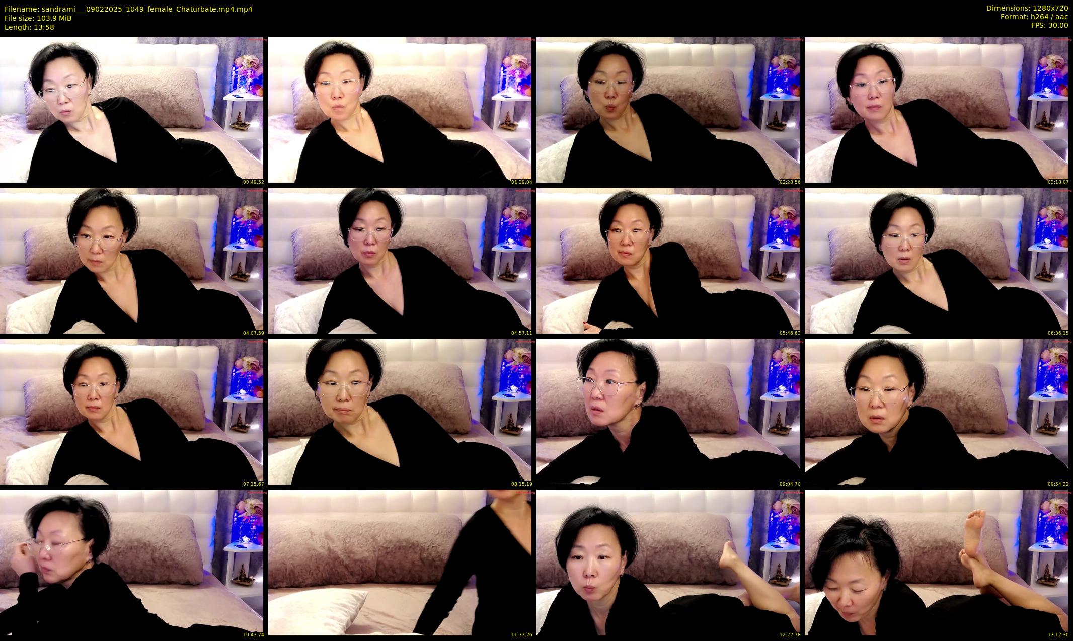 sandrami__ — 14 minute Chaturbate female cam show recording, 720p, Feb 9, 2025