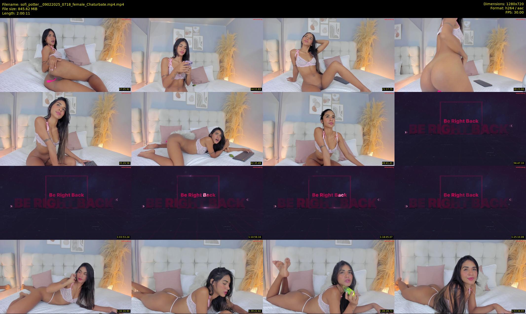 sofi_potter_ — 121 minute Chaturbate female cam show recording, 720p, Feb 9, 2025